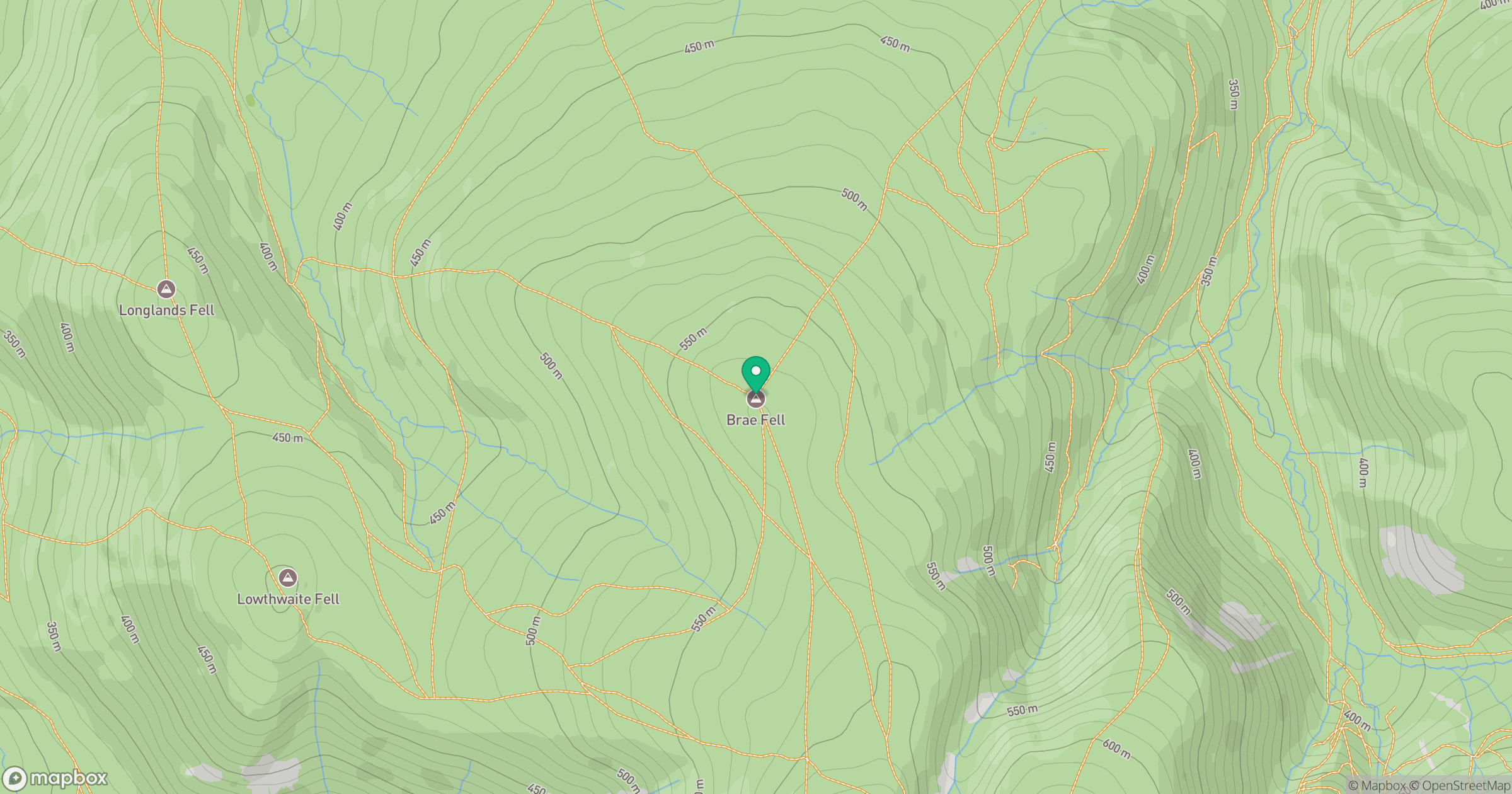 Brae Fell location map