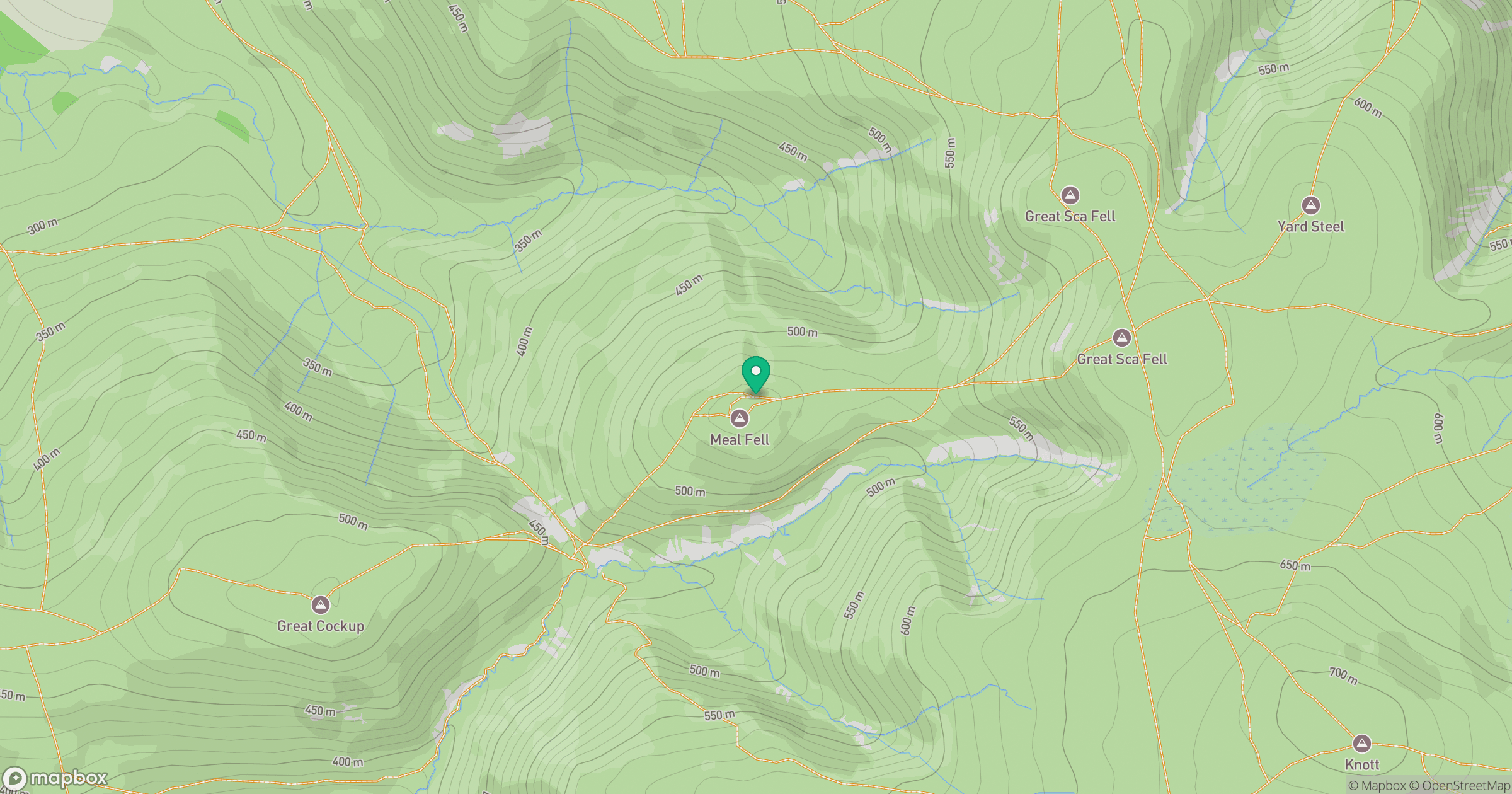 Meal Fell location map