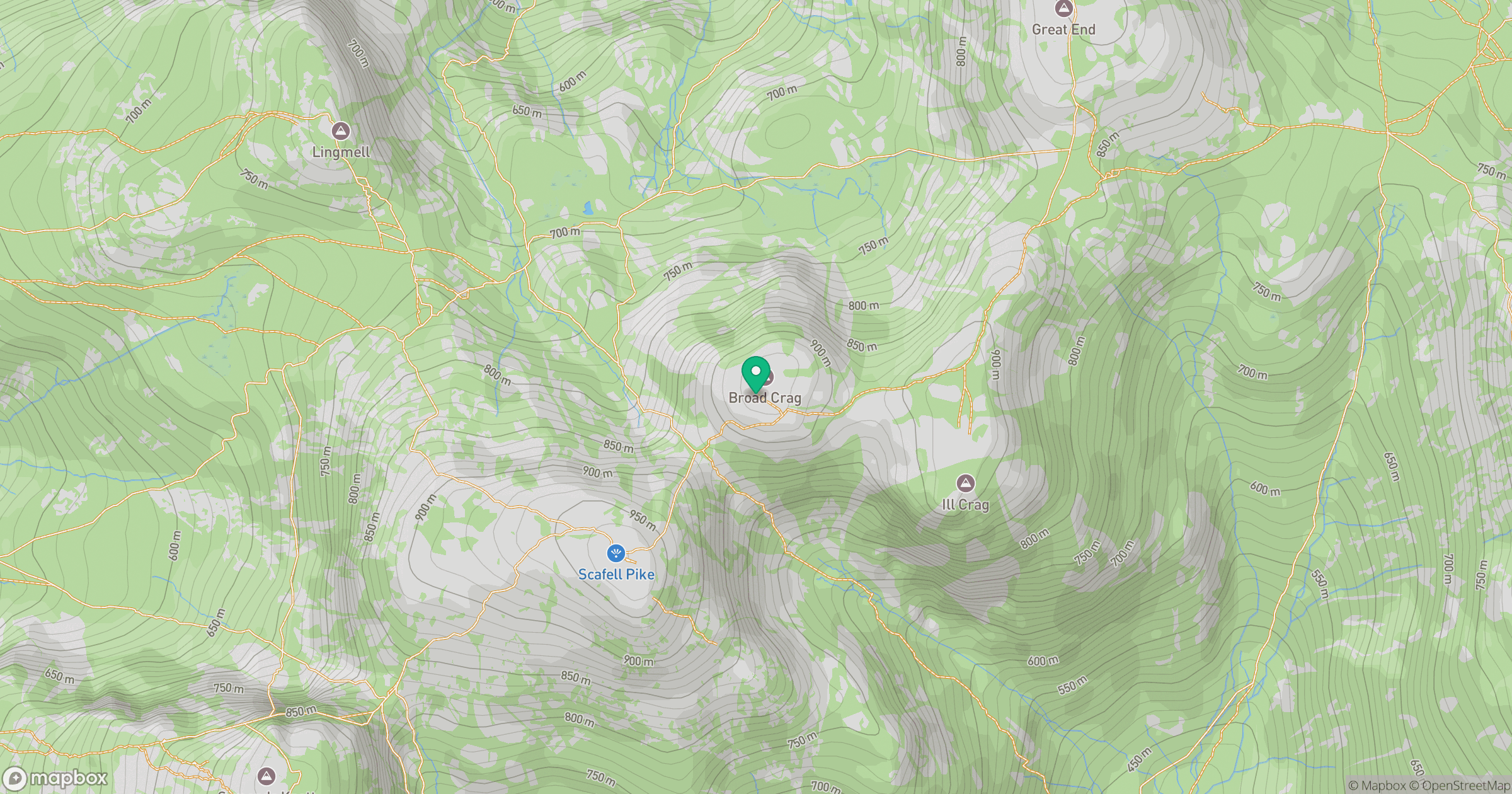 Broad Crag location map