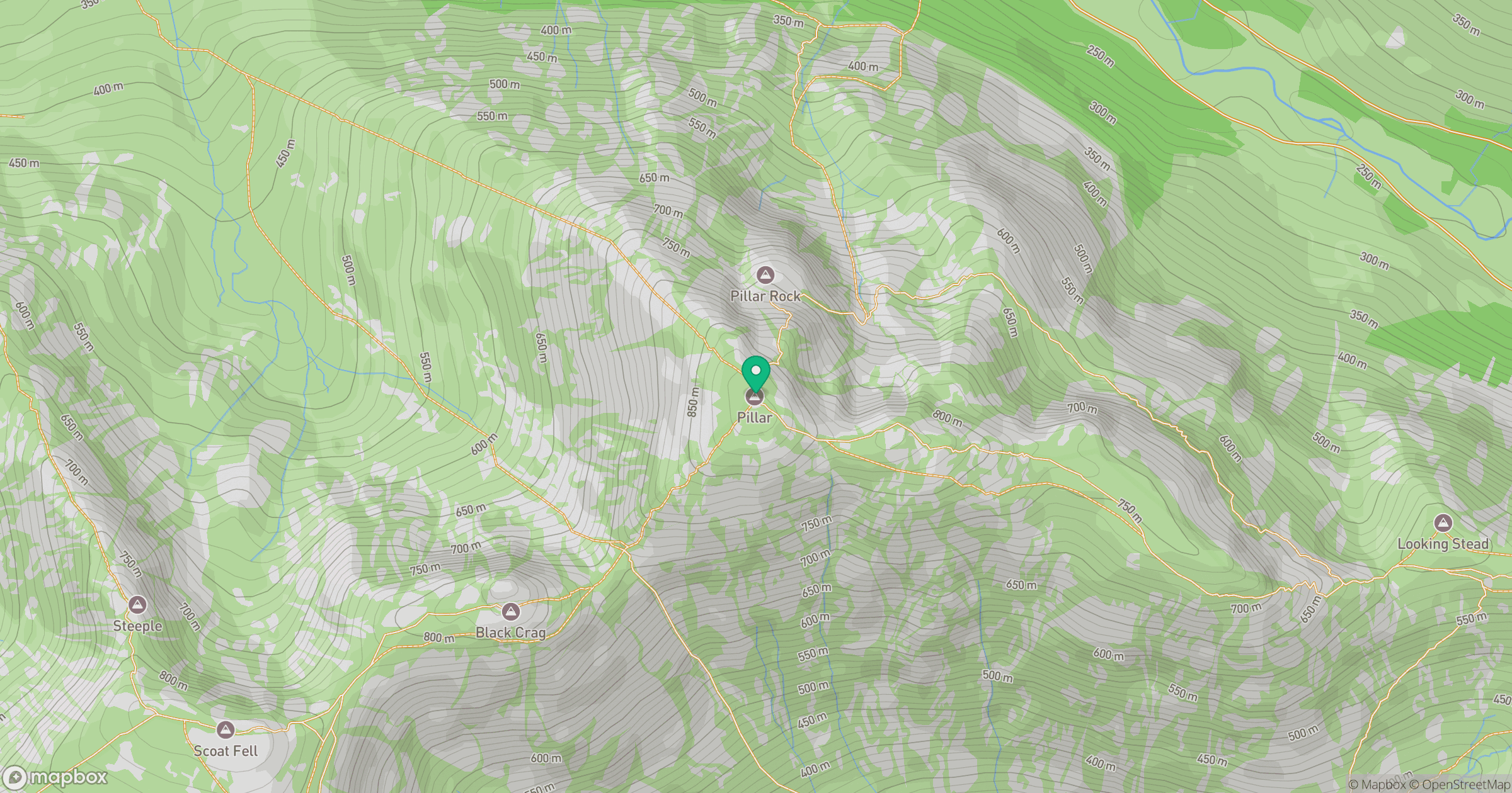 Pillar location map