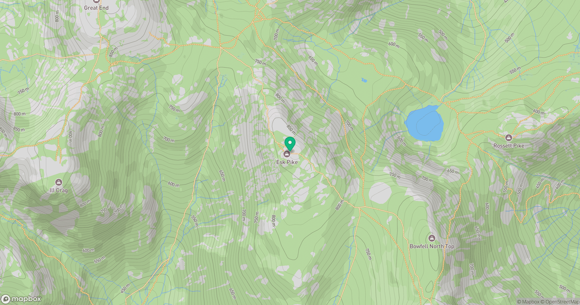 Esk Pike location map