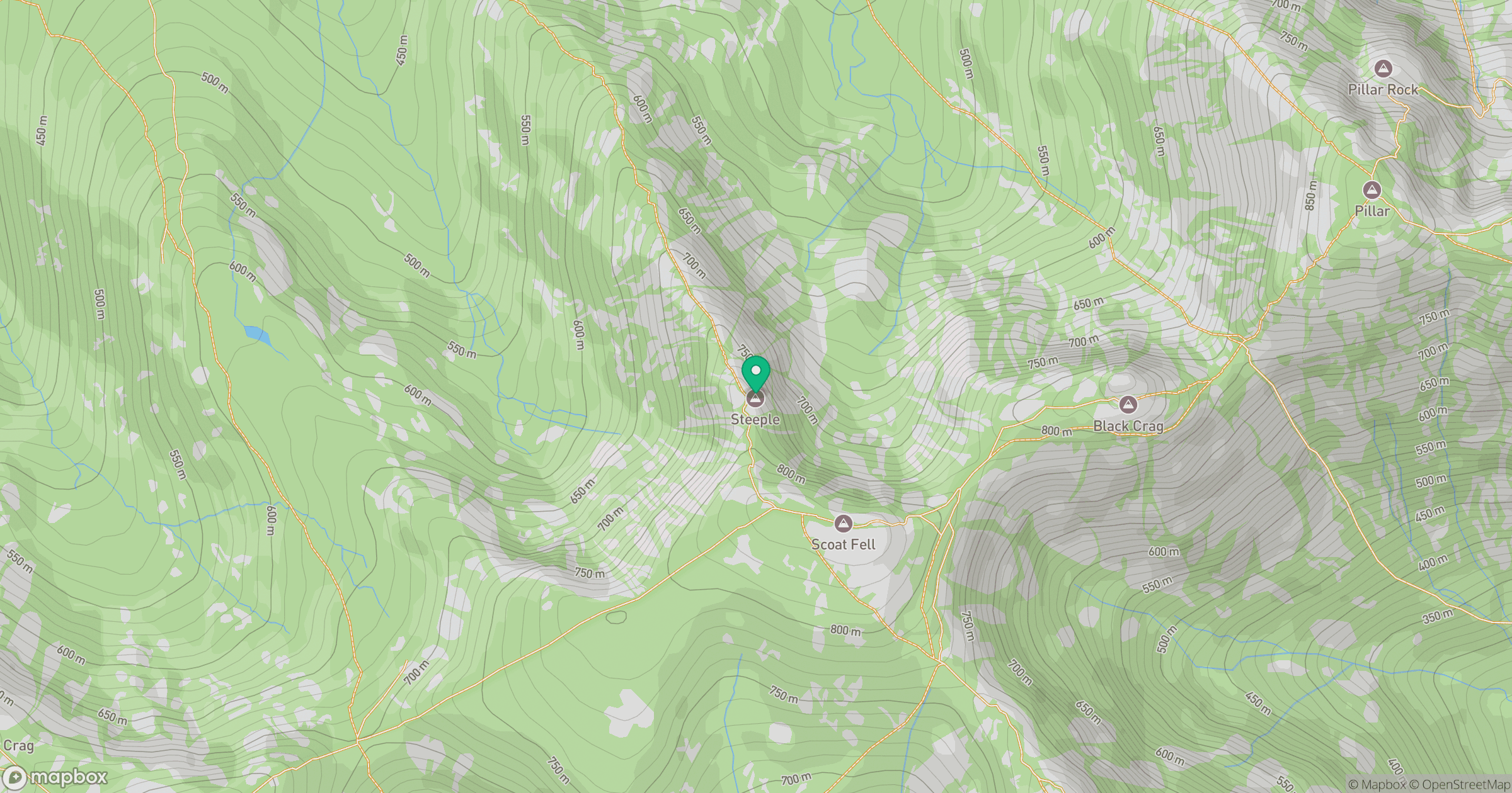 Steeple location map