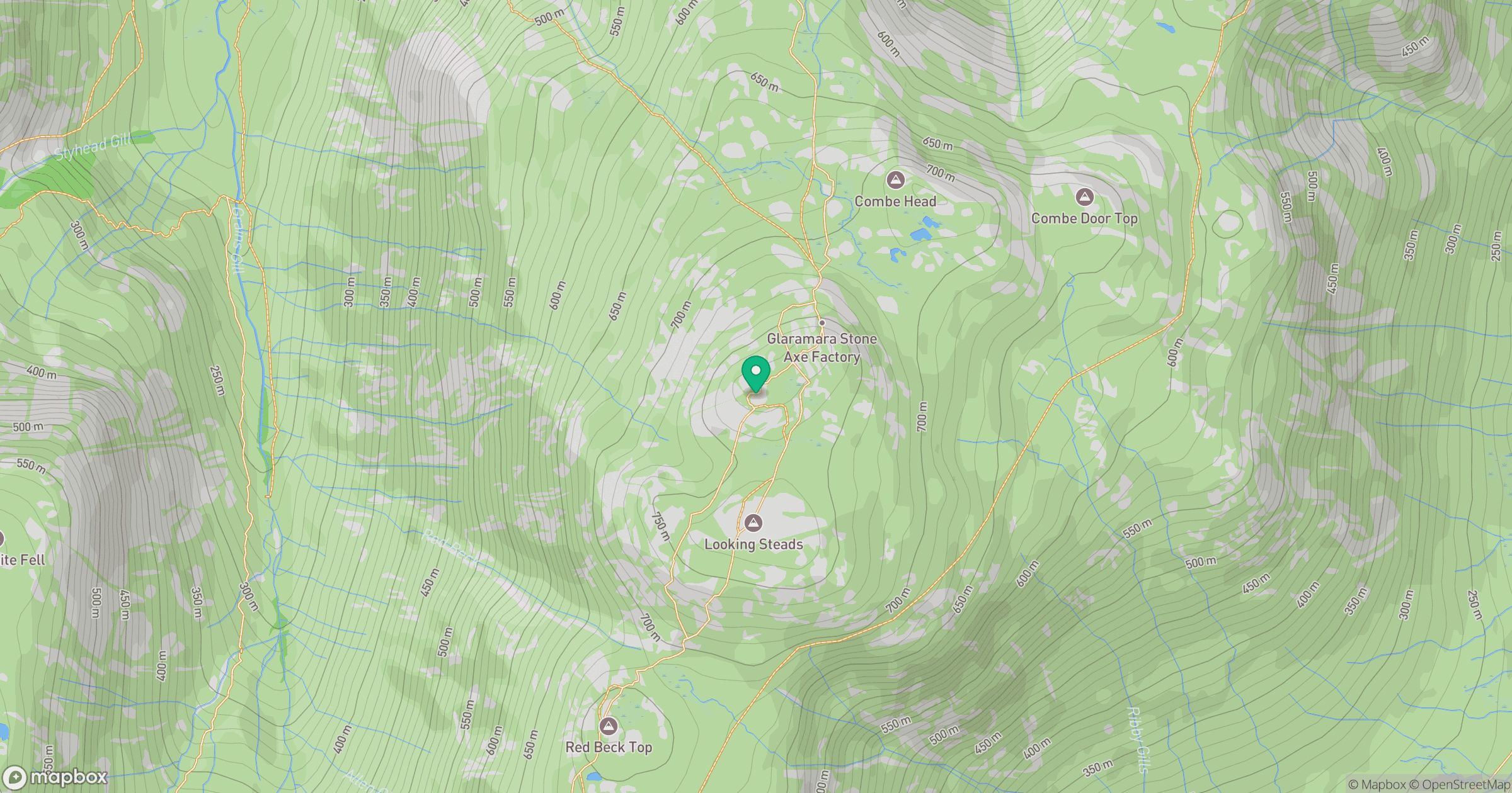 Glaramara location map