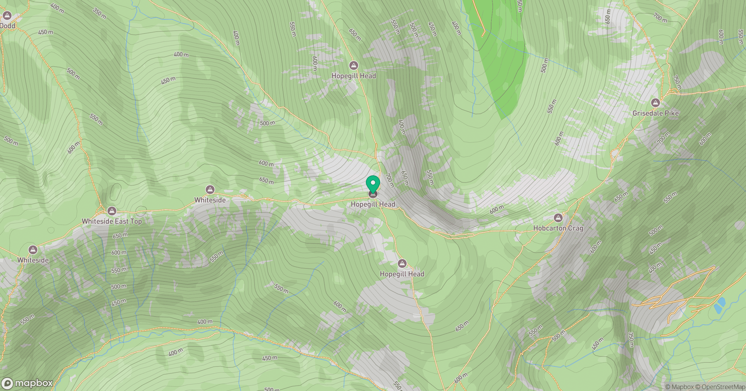 Hopegill Head location map