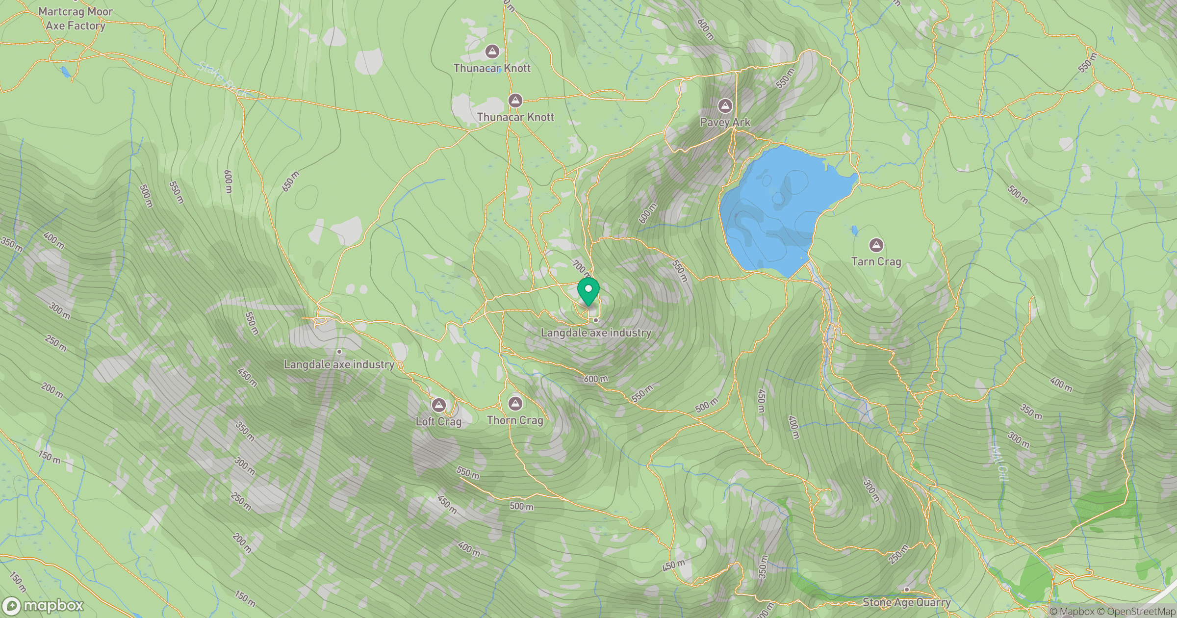 Harrison Stickle location map