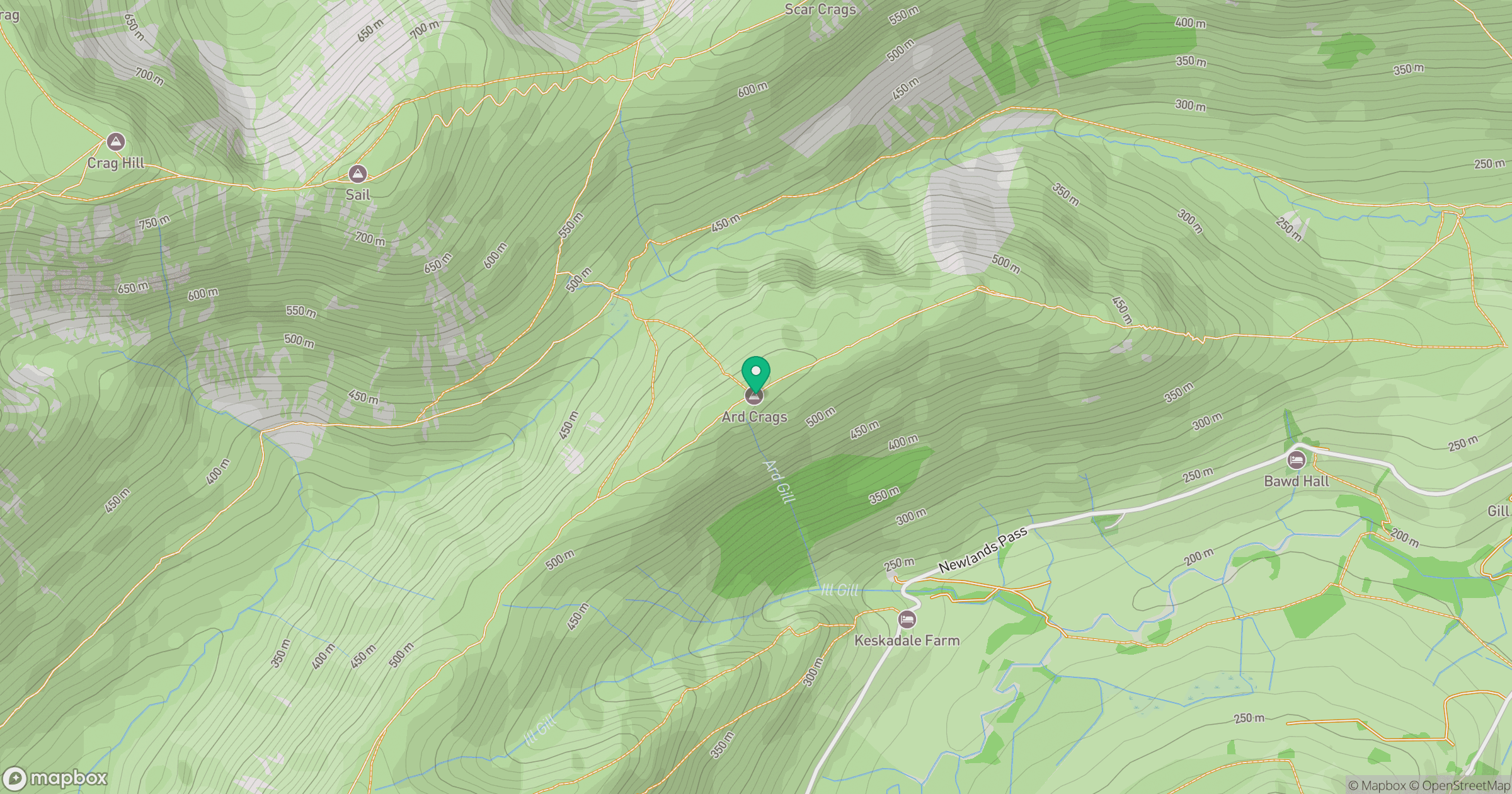 Ard Crags location map