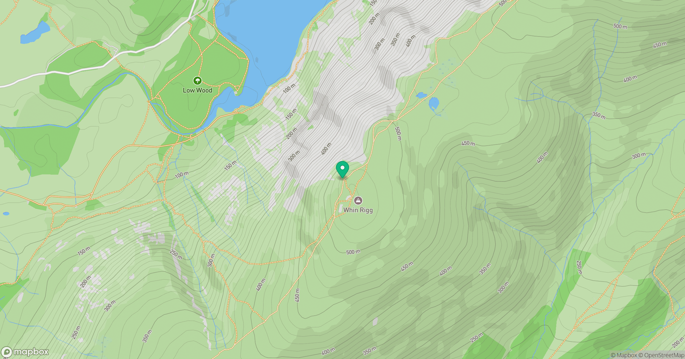 Whin Rigg (Wasdale) location map