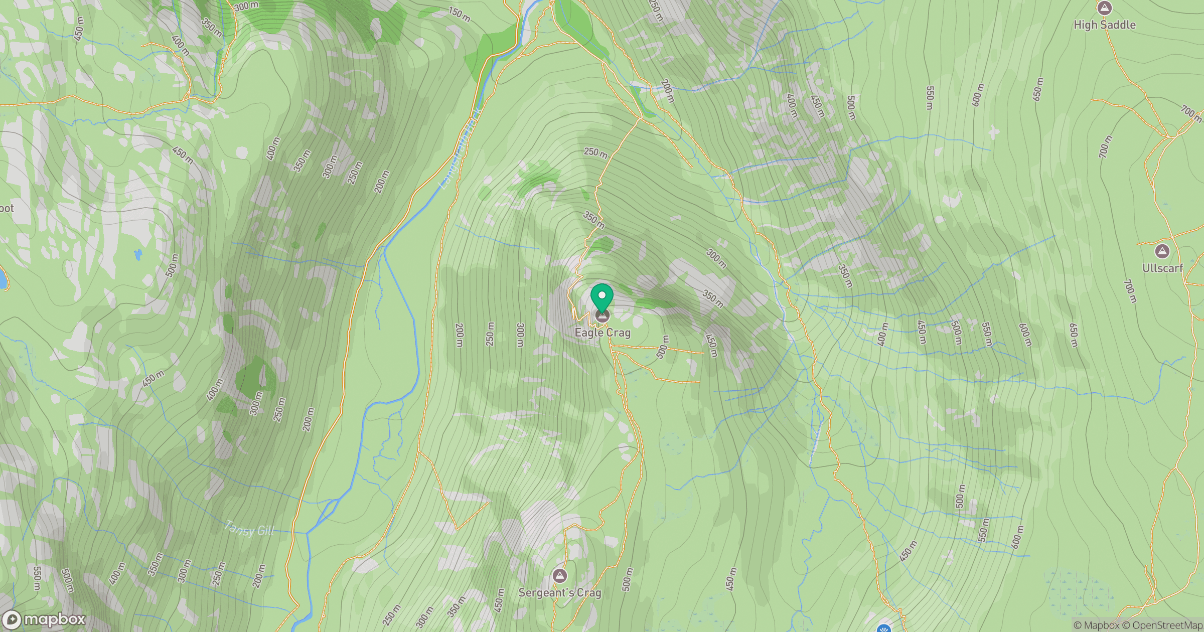 Eagle Crag location map