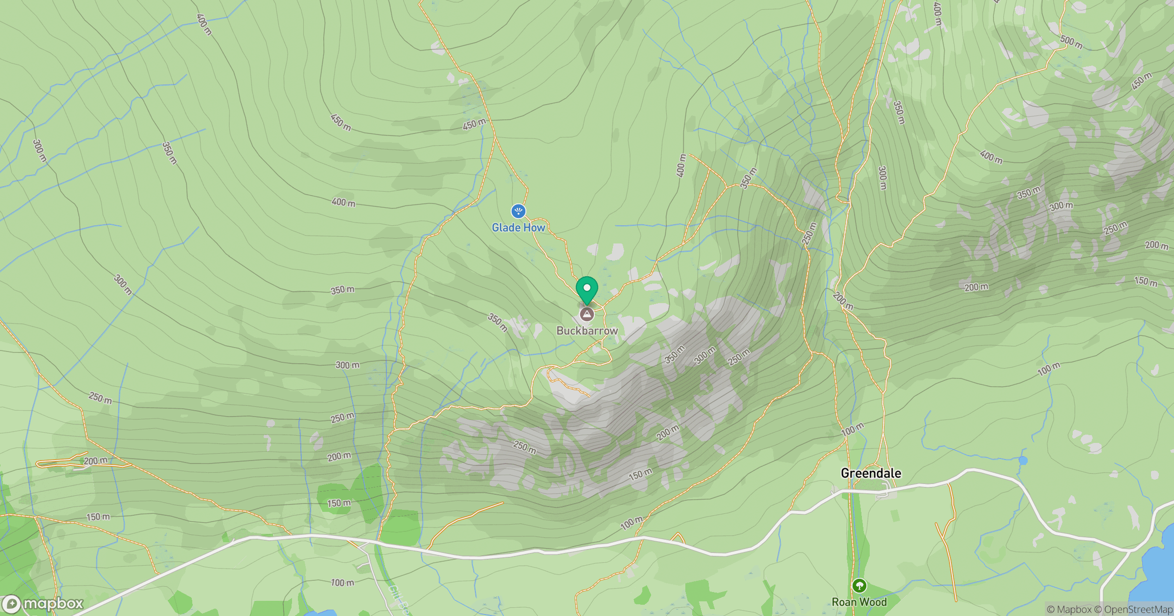 Buckbarrow location map
