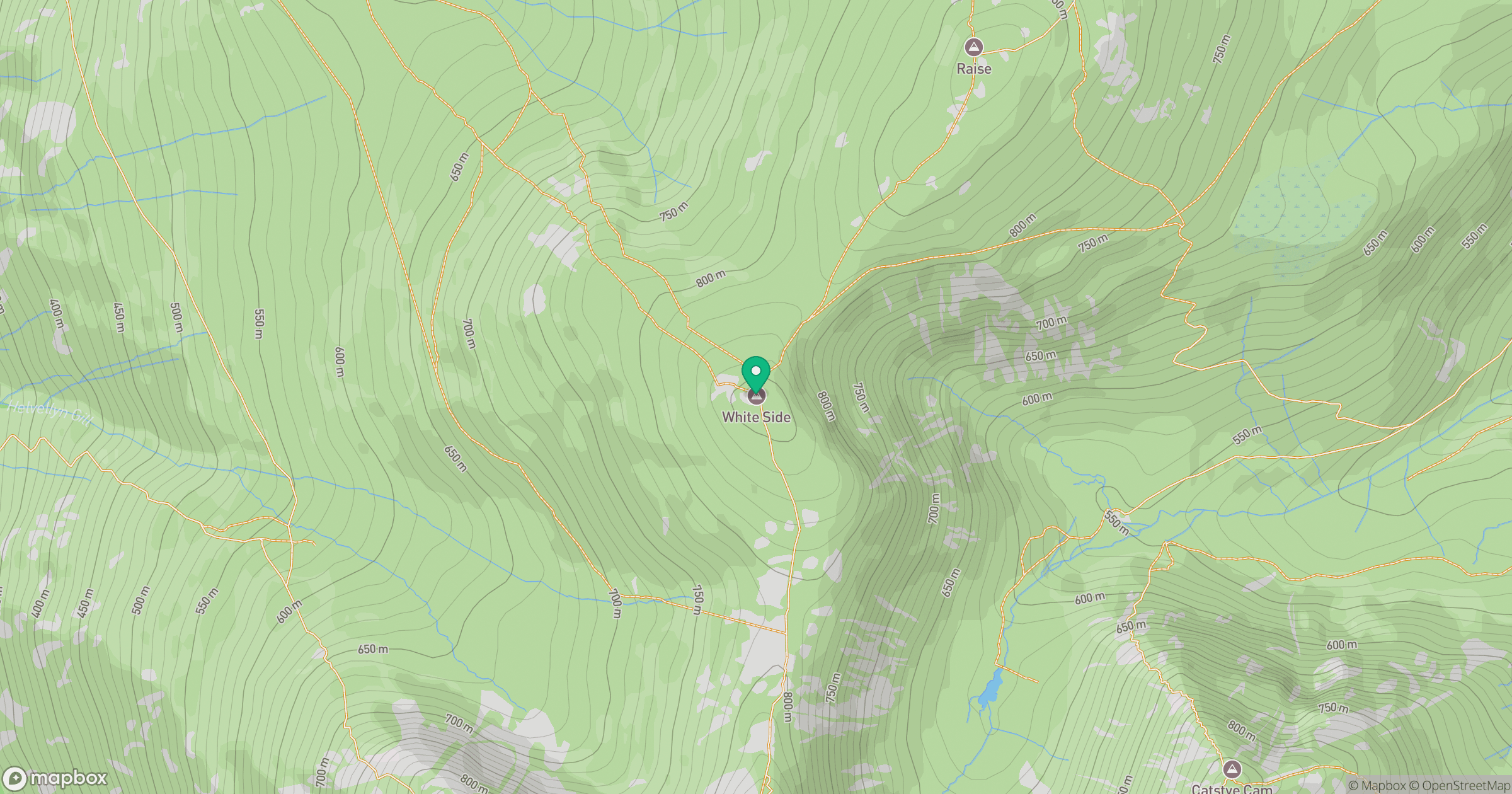 White Side location map