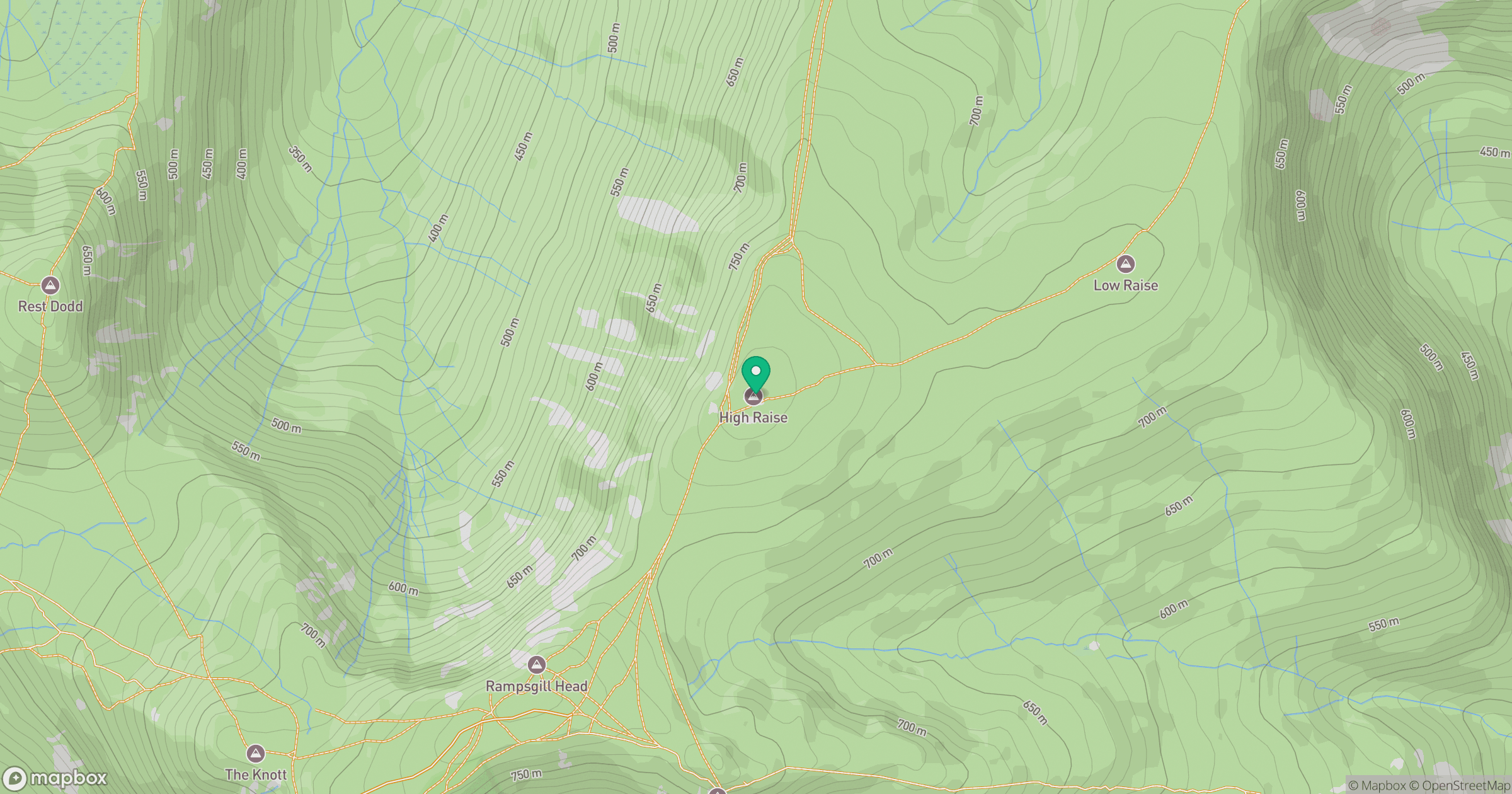 High Raise (High Street) location map