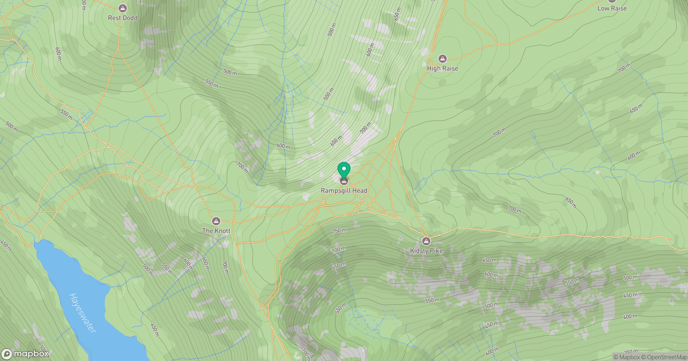 Rampsgill Head location map