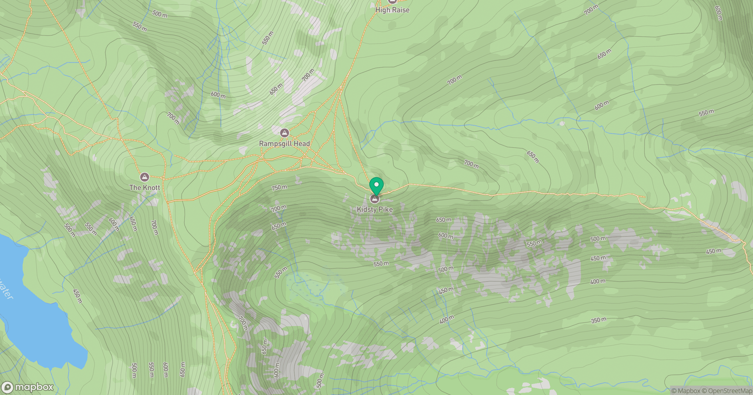 Kidsty Pike location map