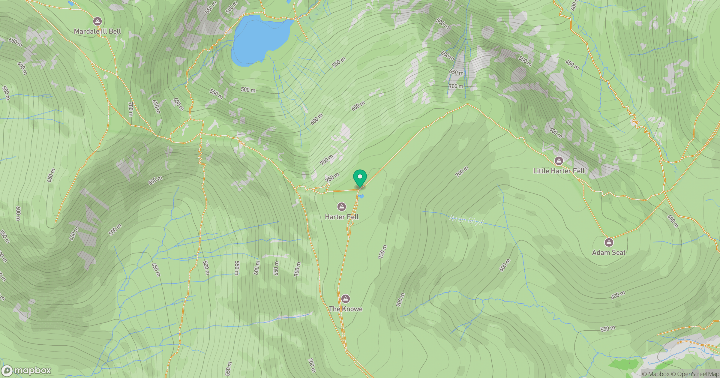 Harter Fell (Mardale) location map