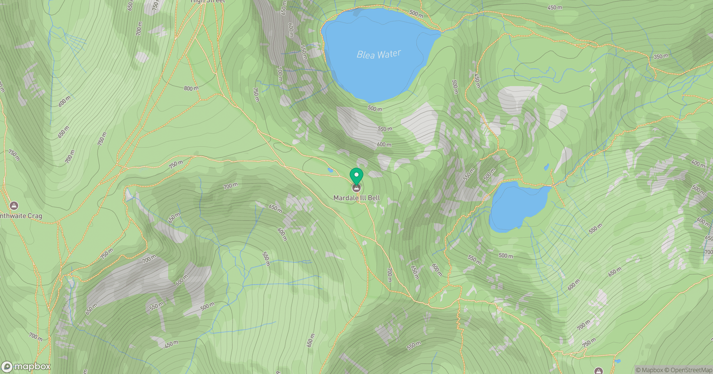 Mardale Ill Bell location map