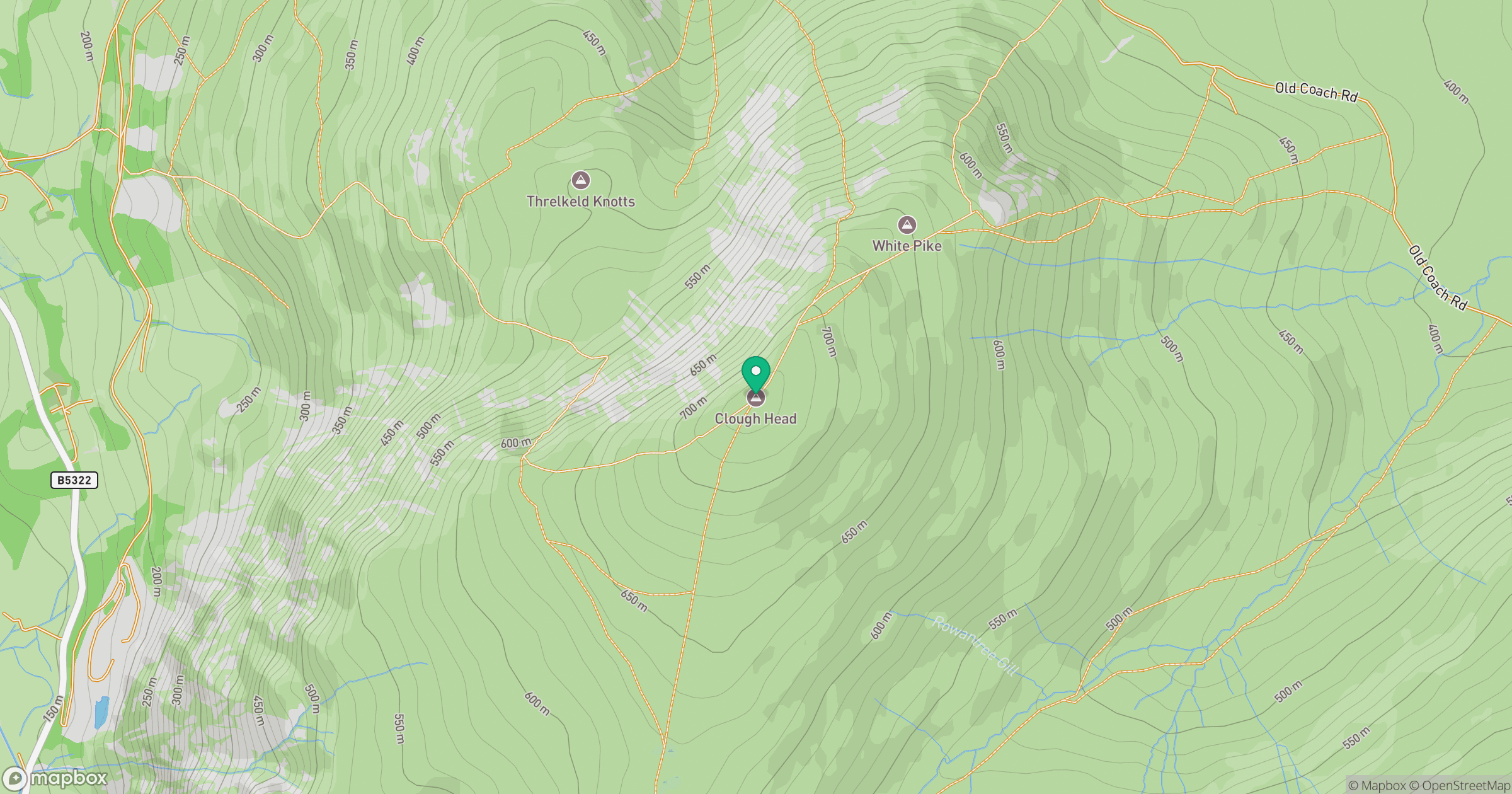 Clough Head location map