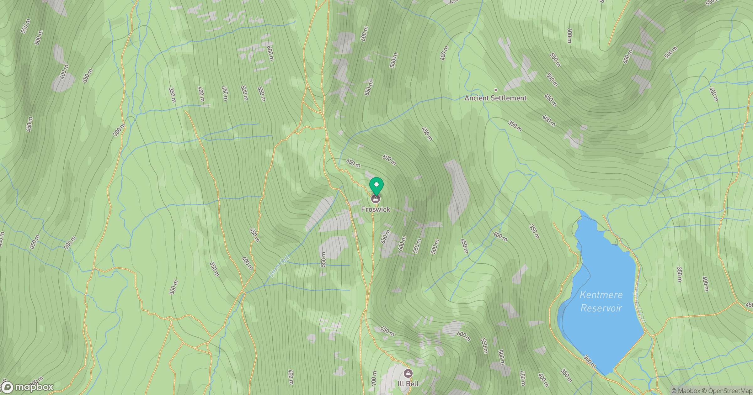 Froswick location map