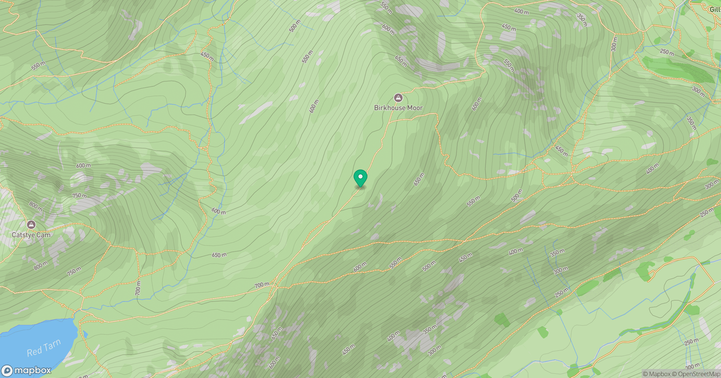 Birkhouse Moor location map