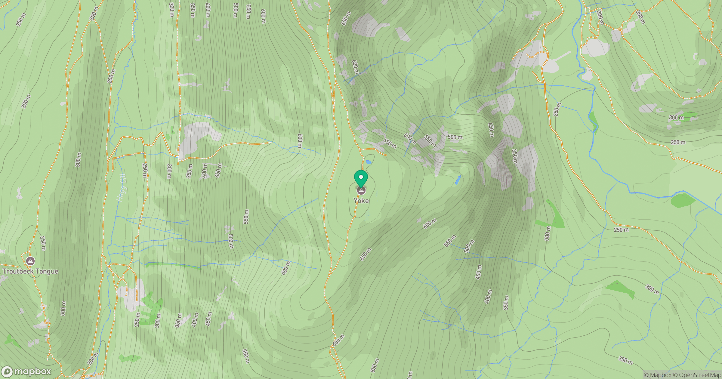 Yoke location map