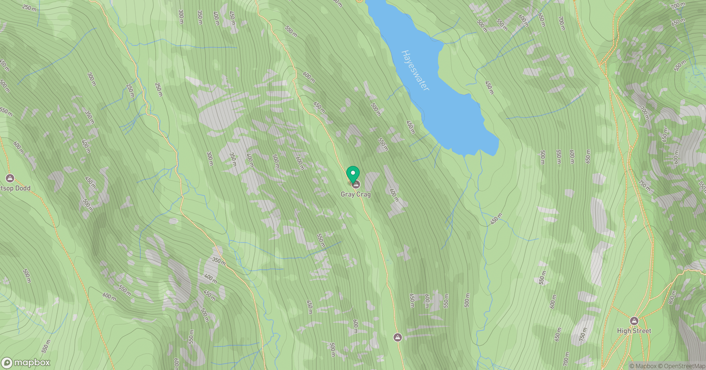 Gray Crag location map