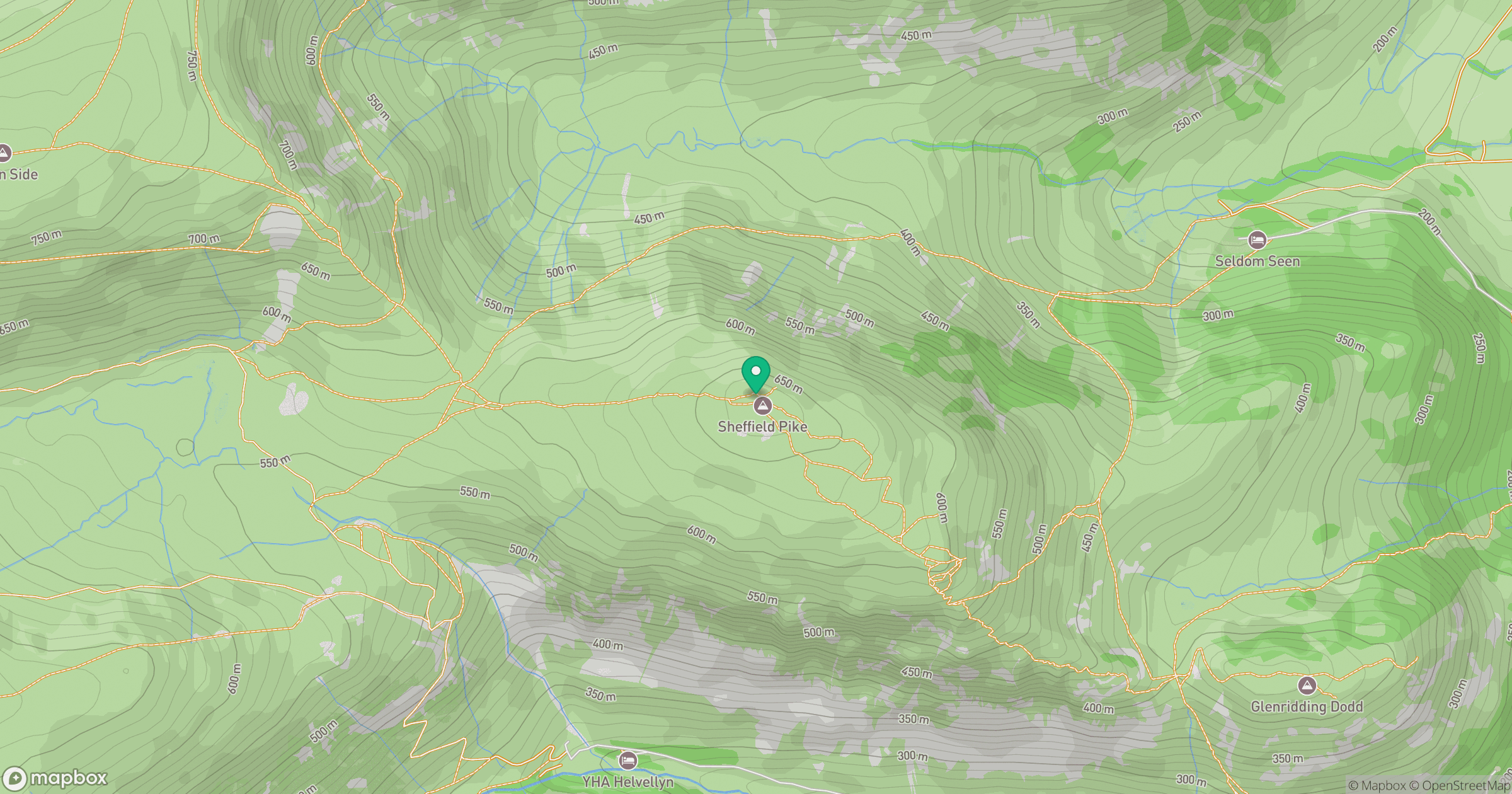 Sheffield Pike location map