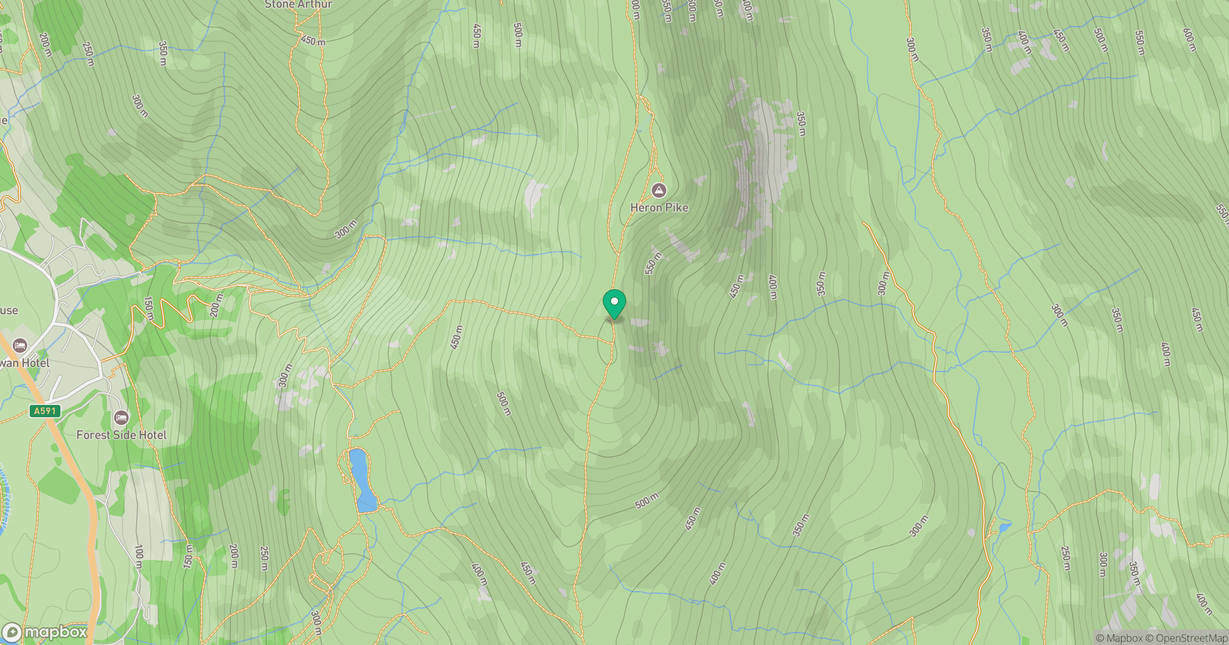 Heron Pike (Rydal) location map