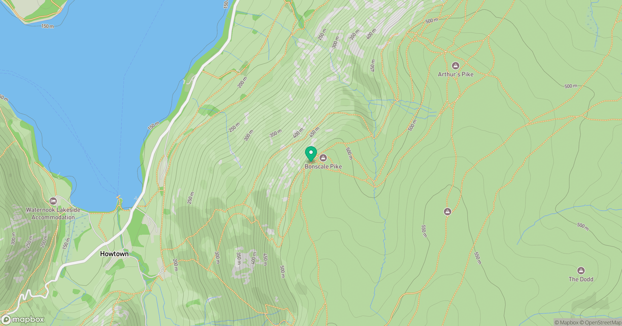 Bonscale Pike location map