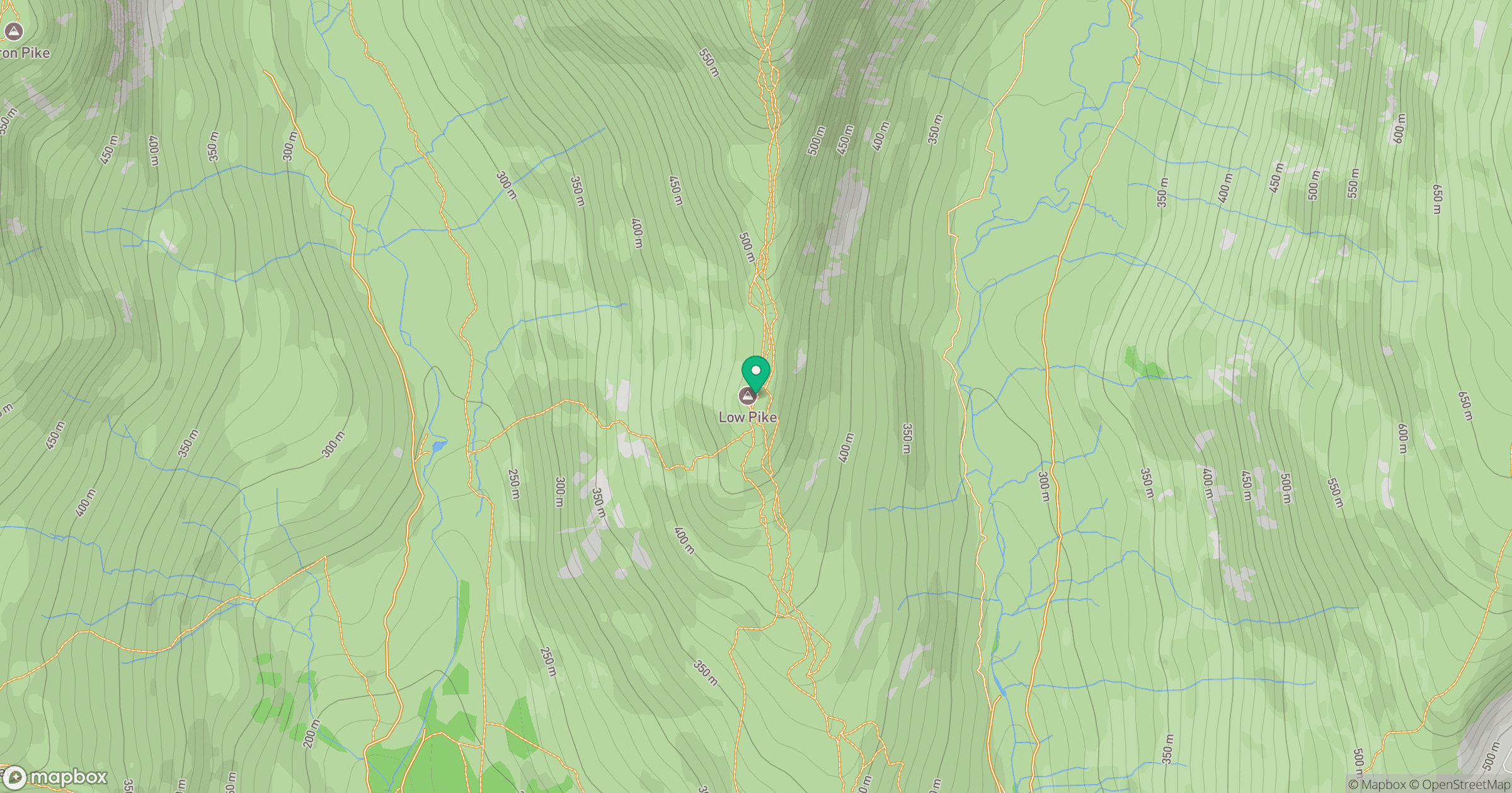 Low Pike location map