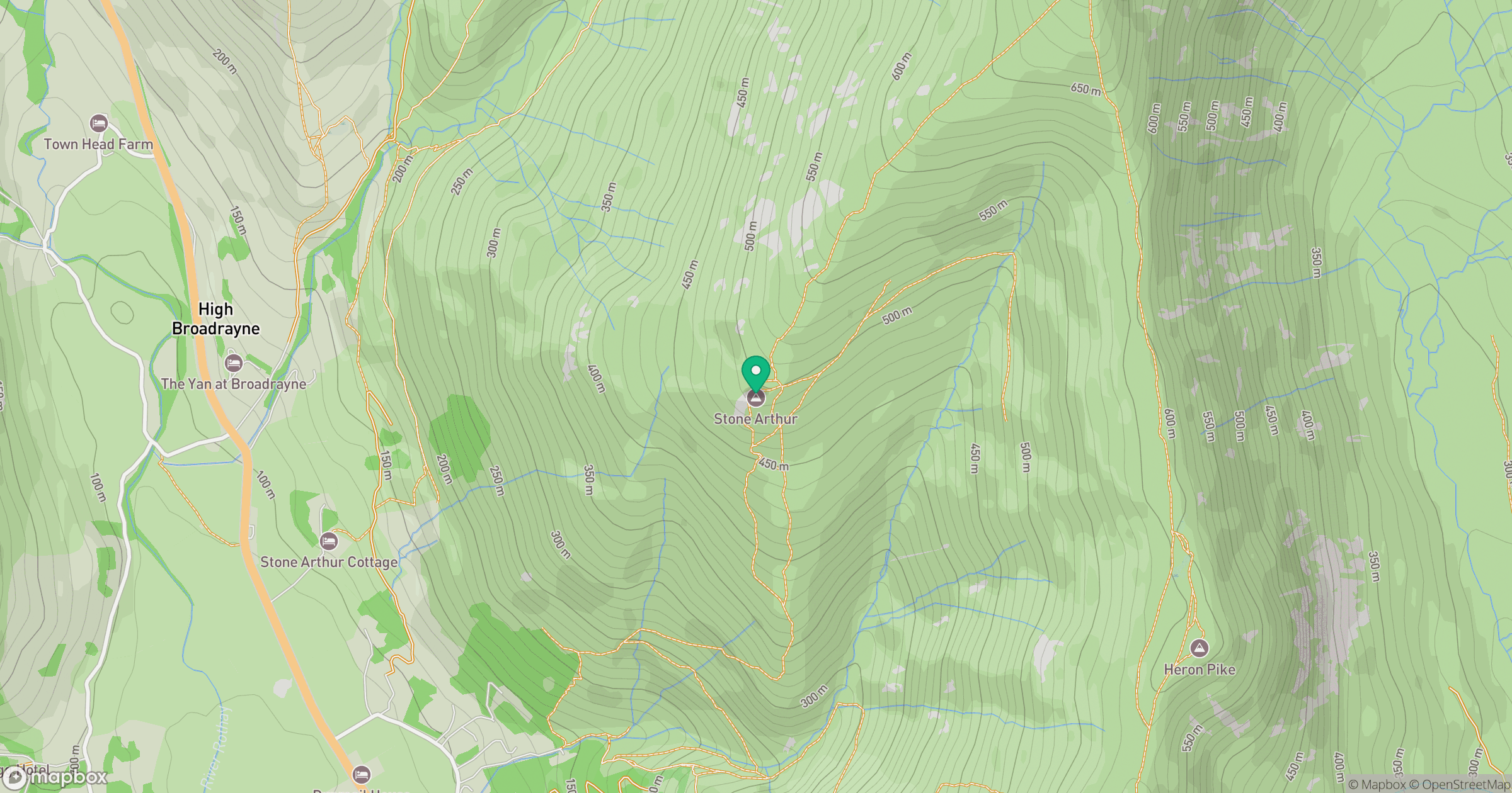 Stone Arthur location map