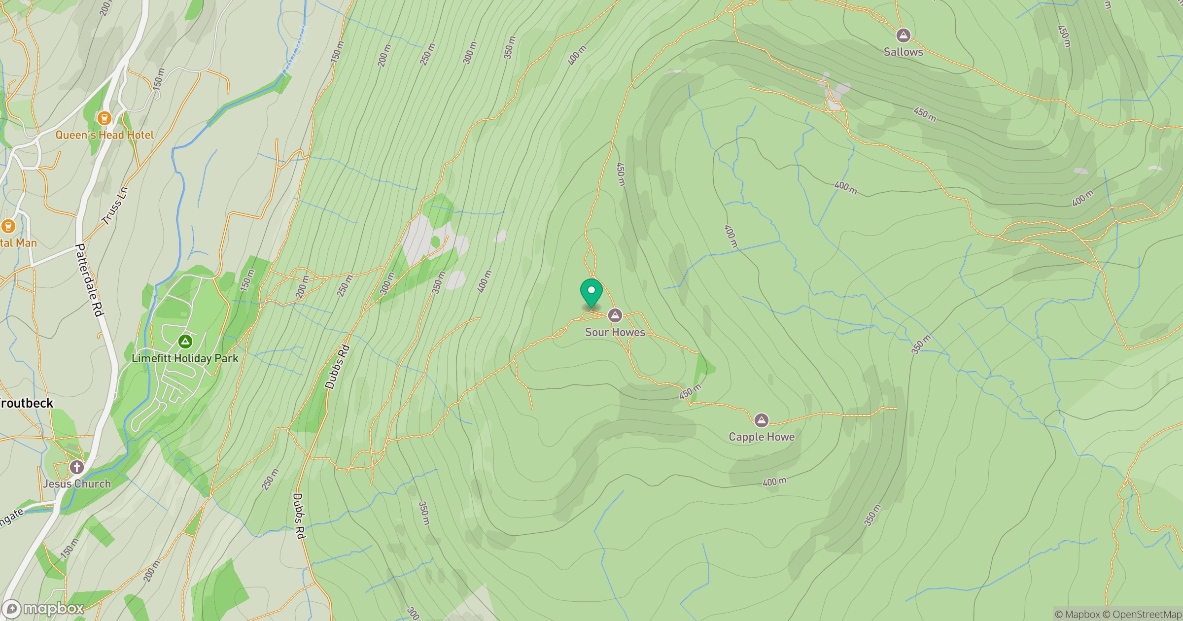 Sour Howes location map