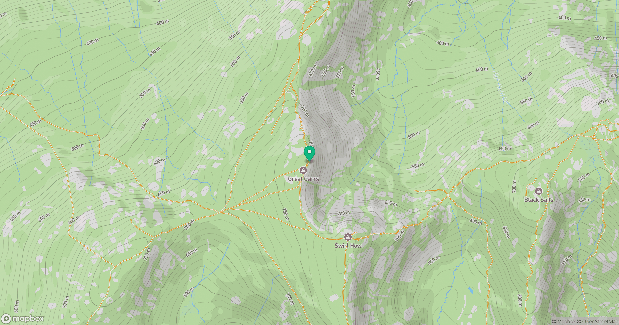 Great Carrs location map