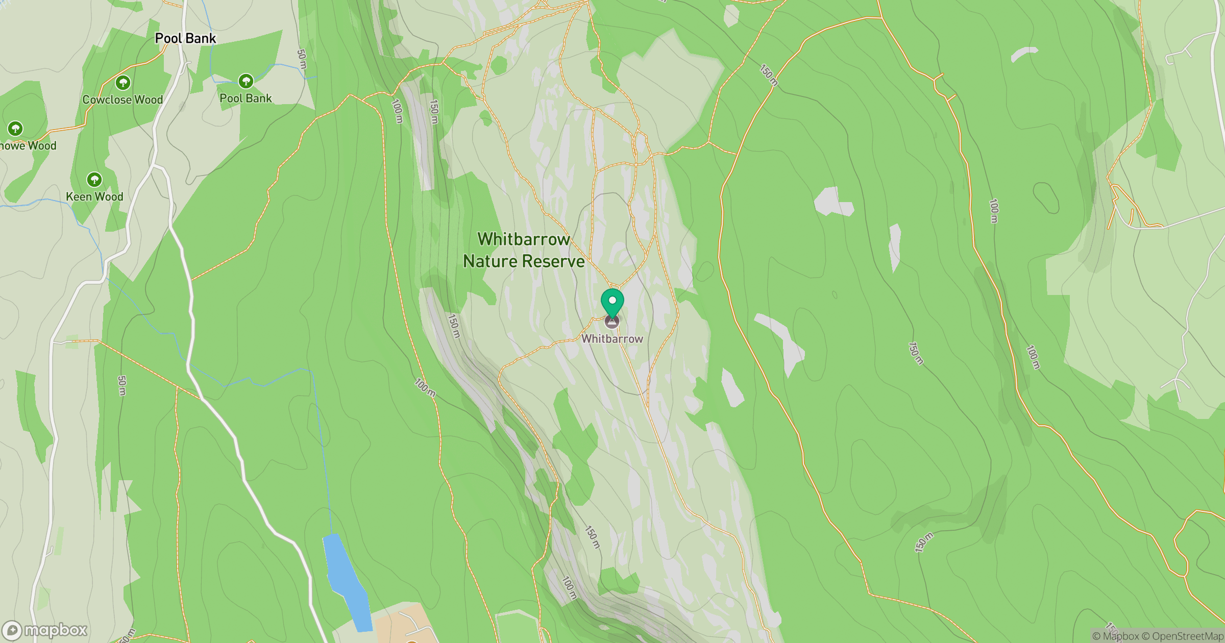Whitbarrow - Lord's Seat location map