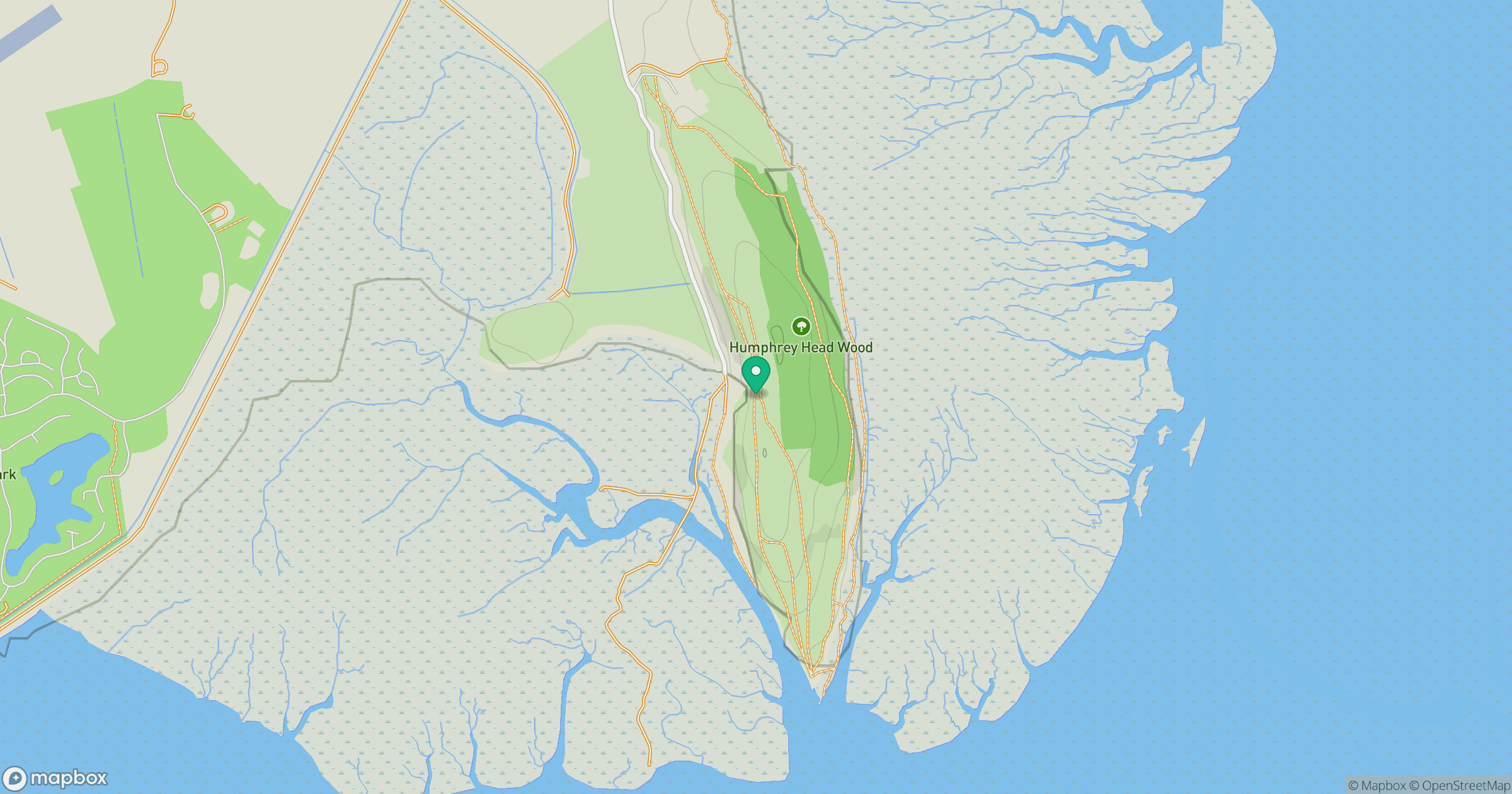 Humphrey Head location map