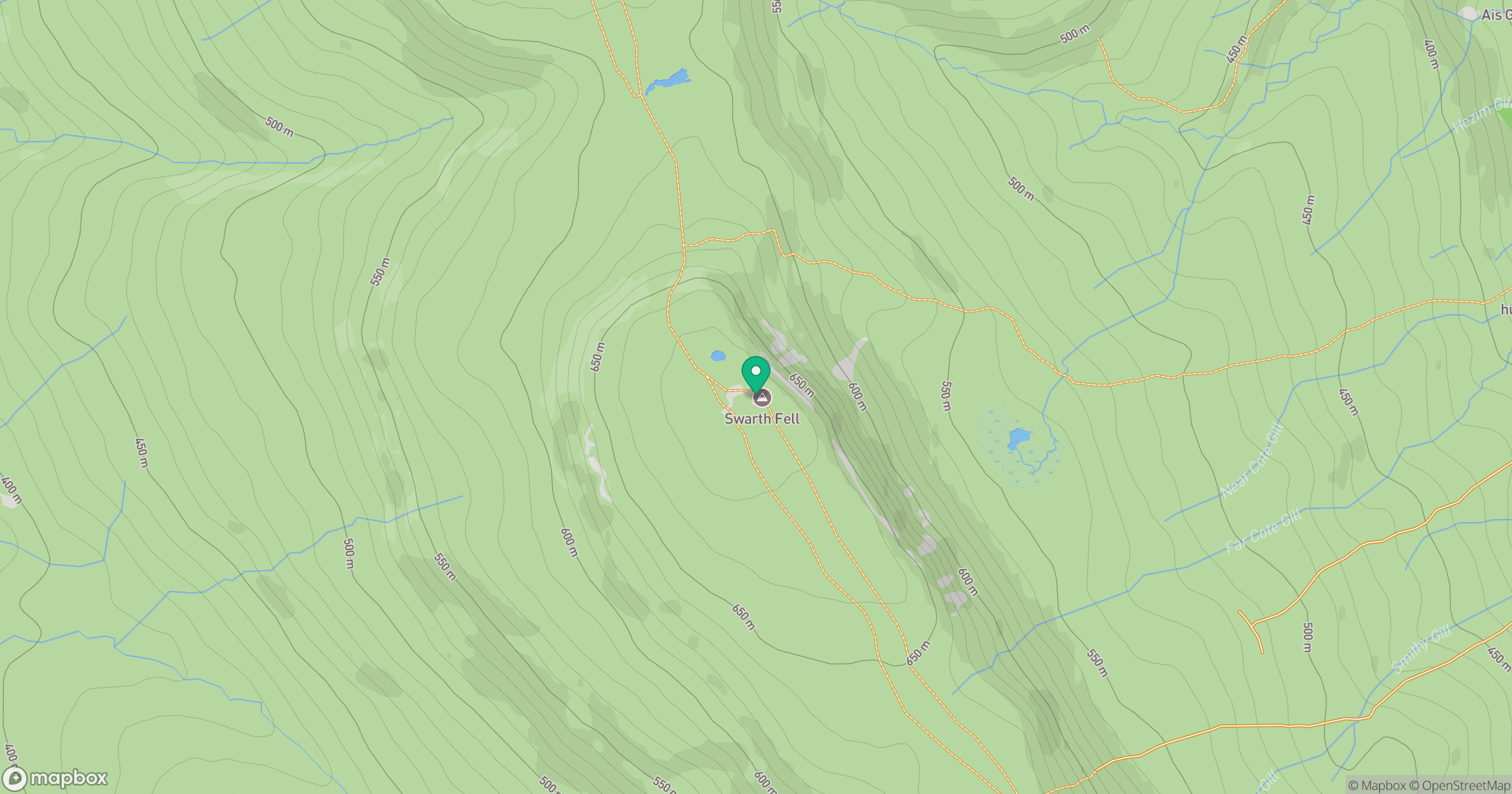Swarth Fell location map