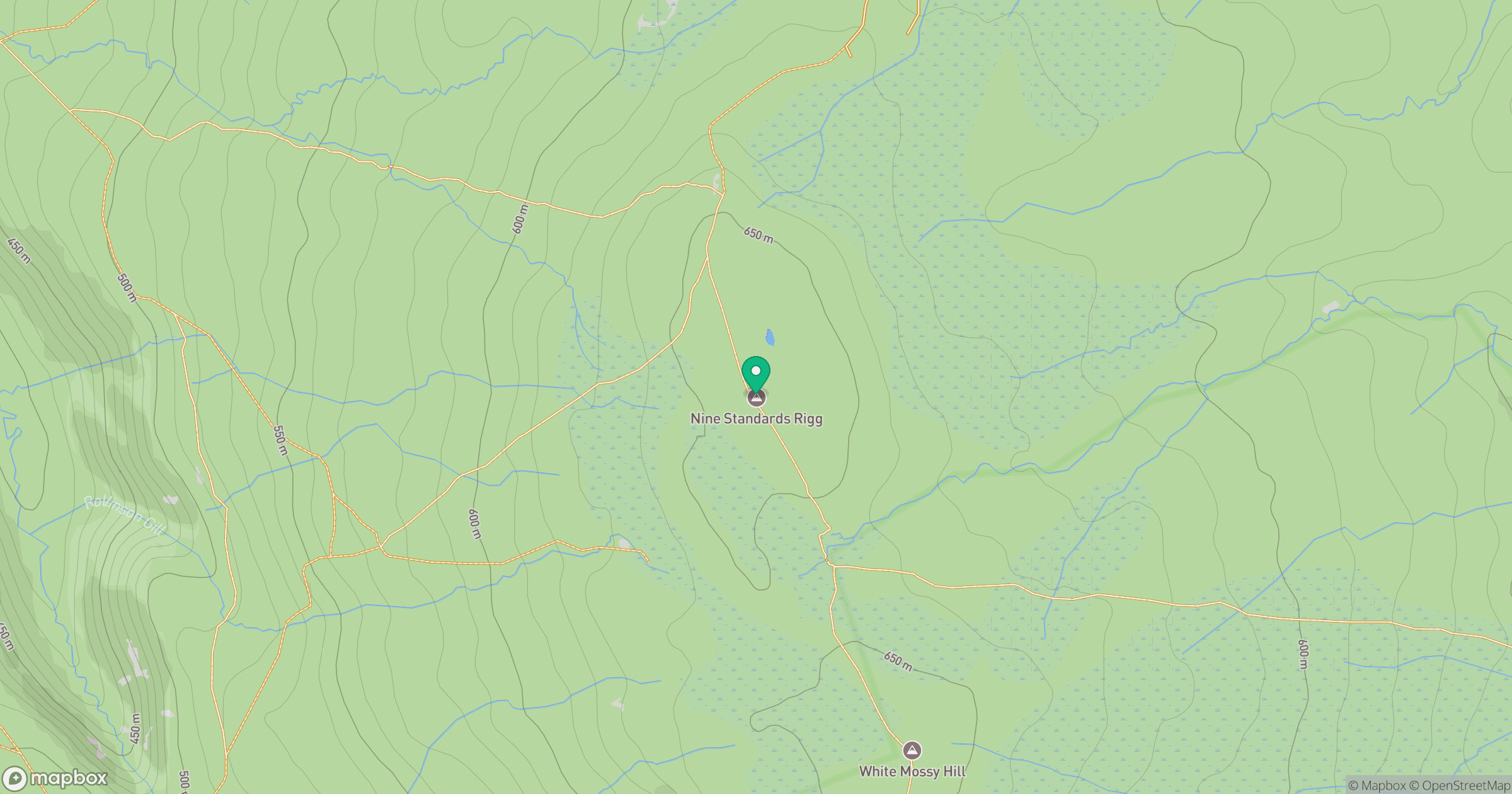 Nine Standards Rigg location map