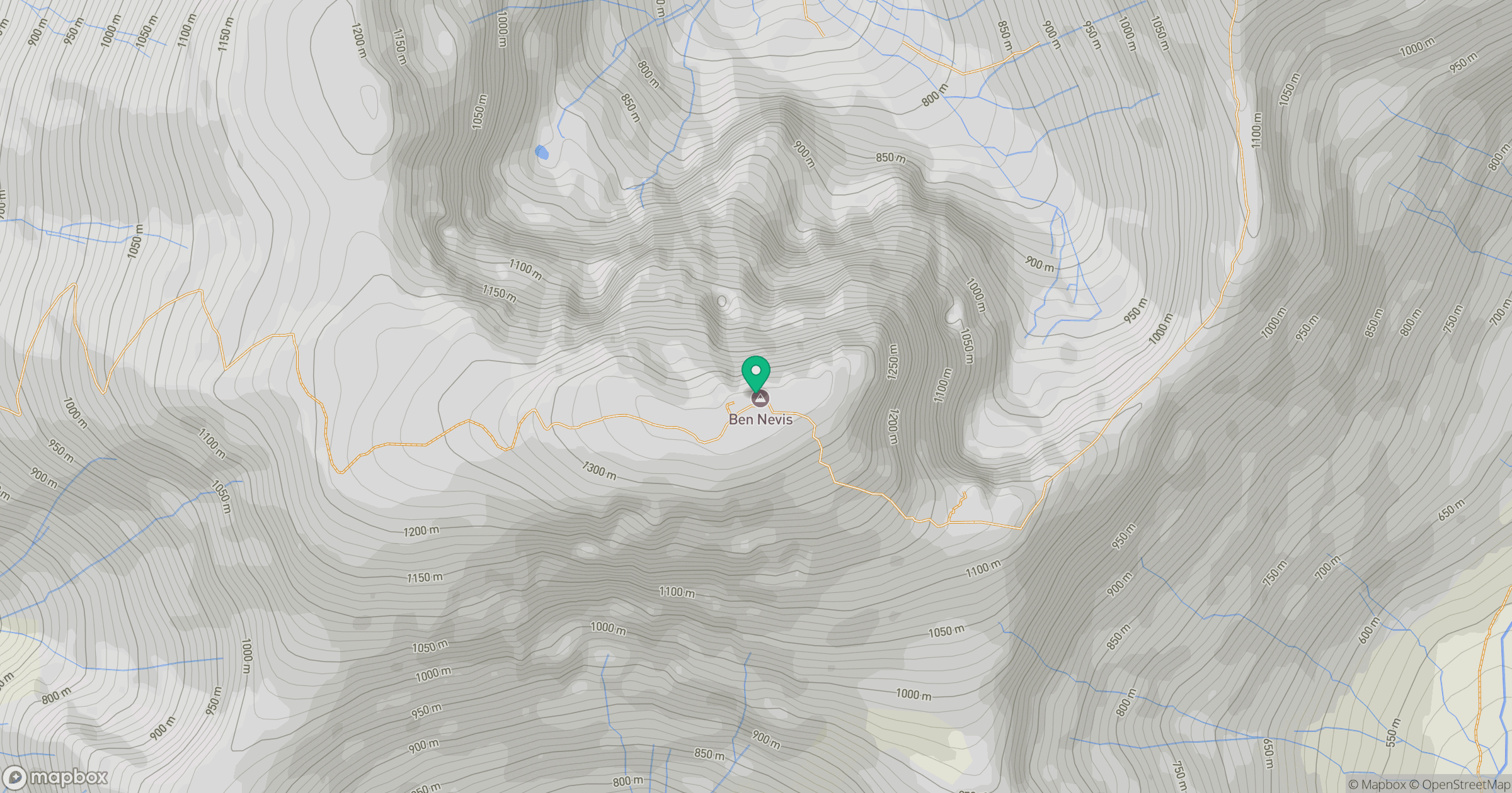 Ben Nevis [Beinn Nibheis] location map