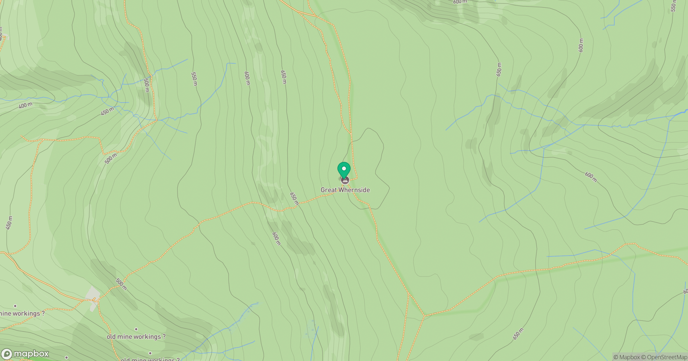 Great Whernside location map