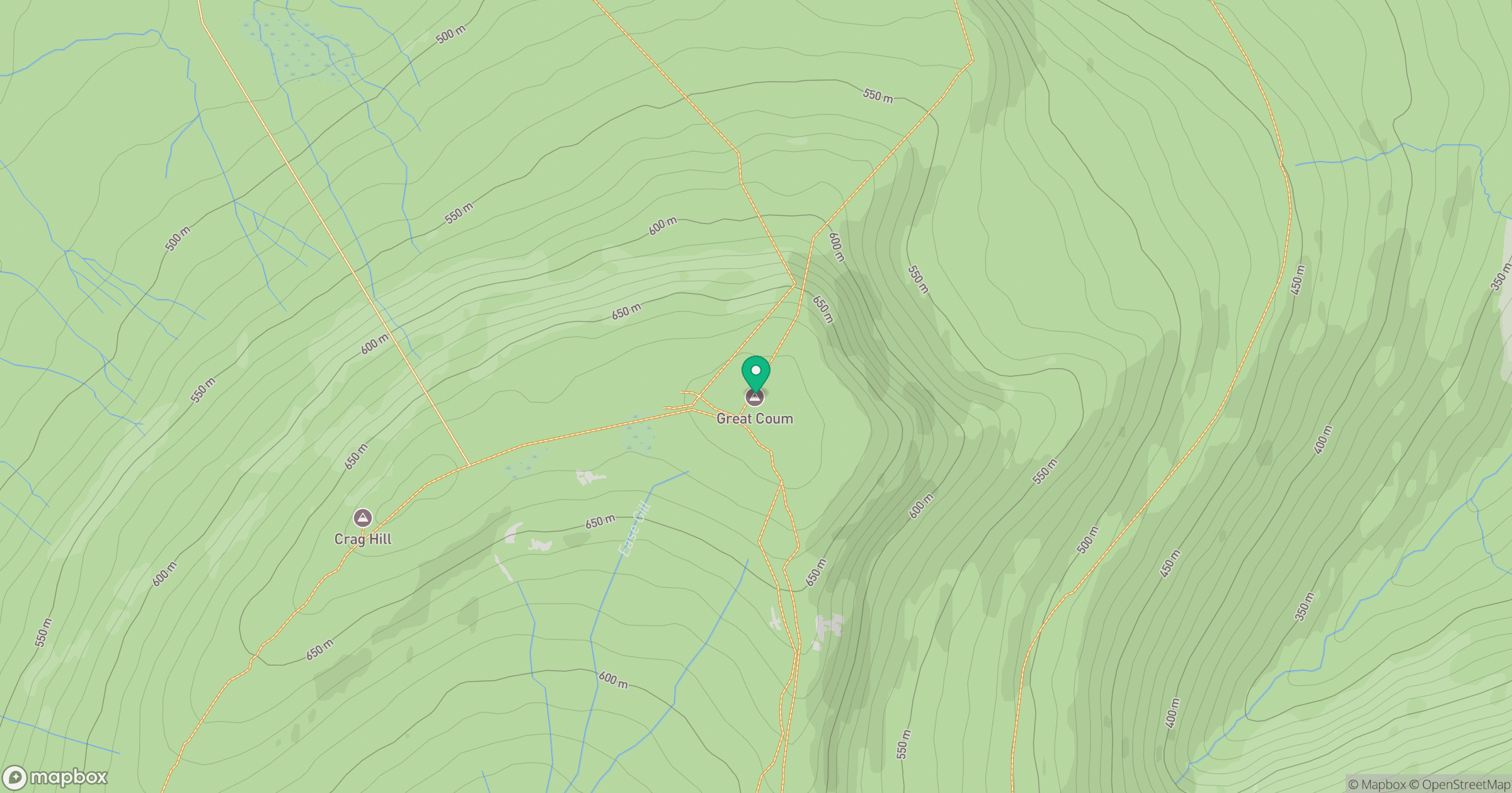 Great Coum location map