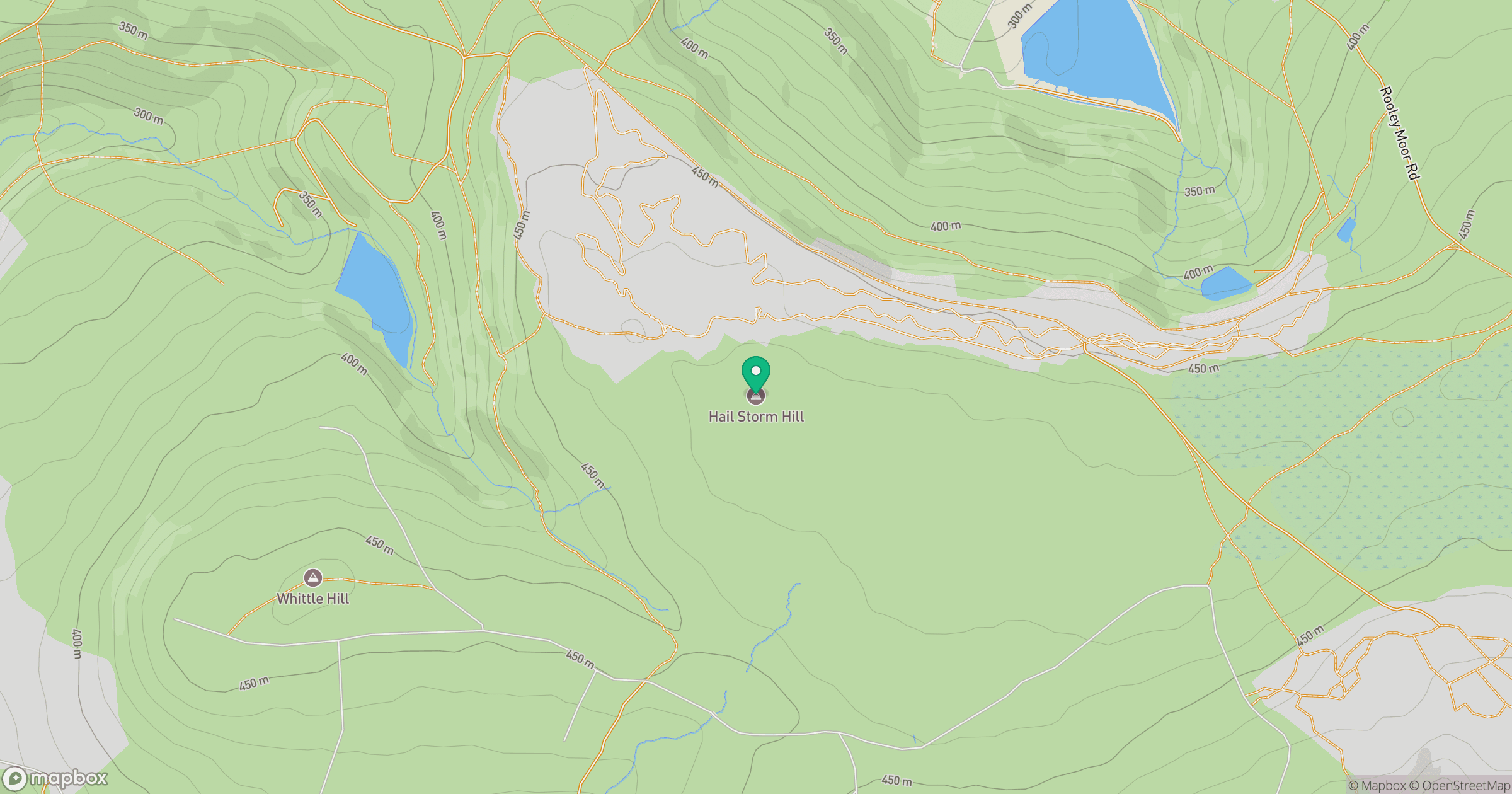 Hail Storm Hill location map