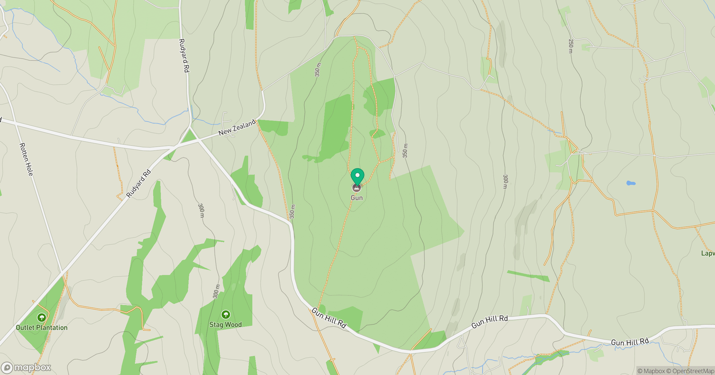 Gun location map