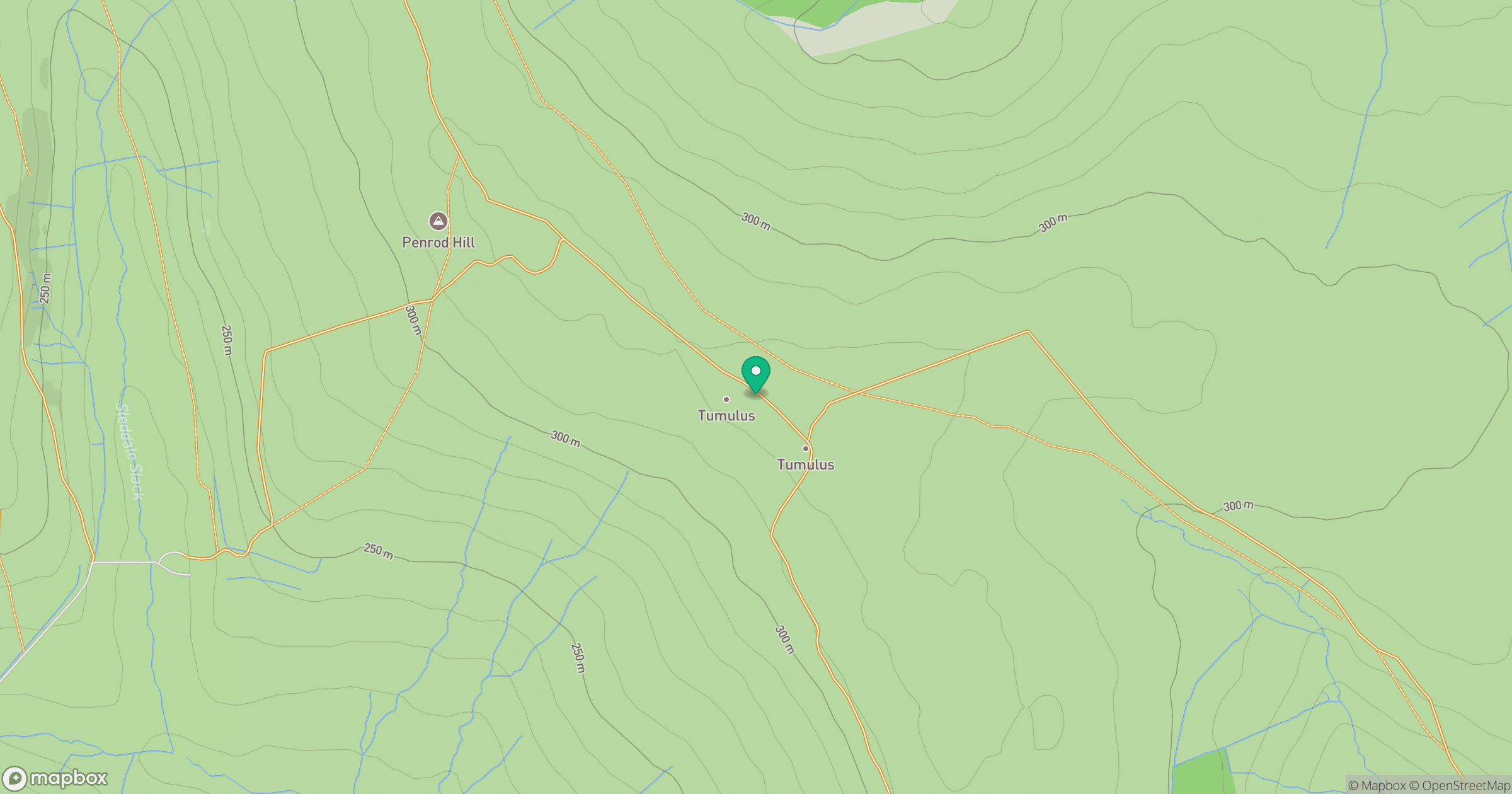 Gisborough Moor location map