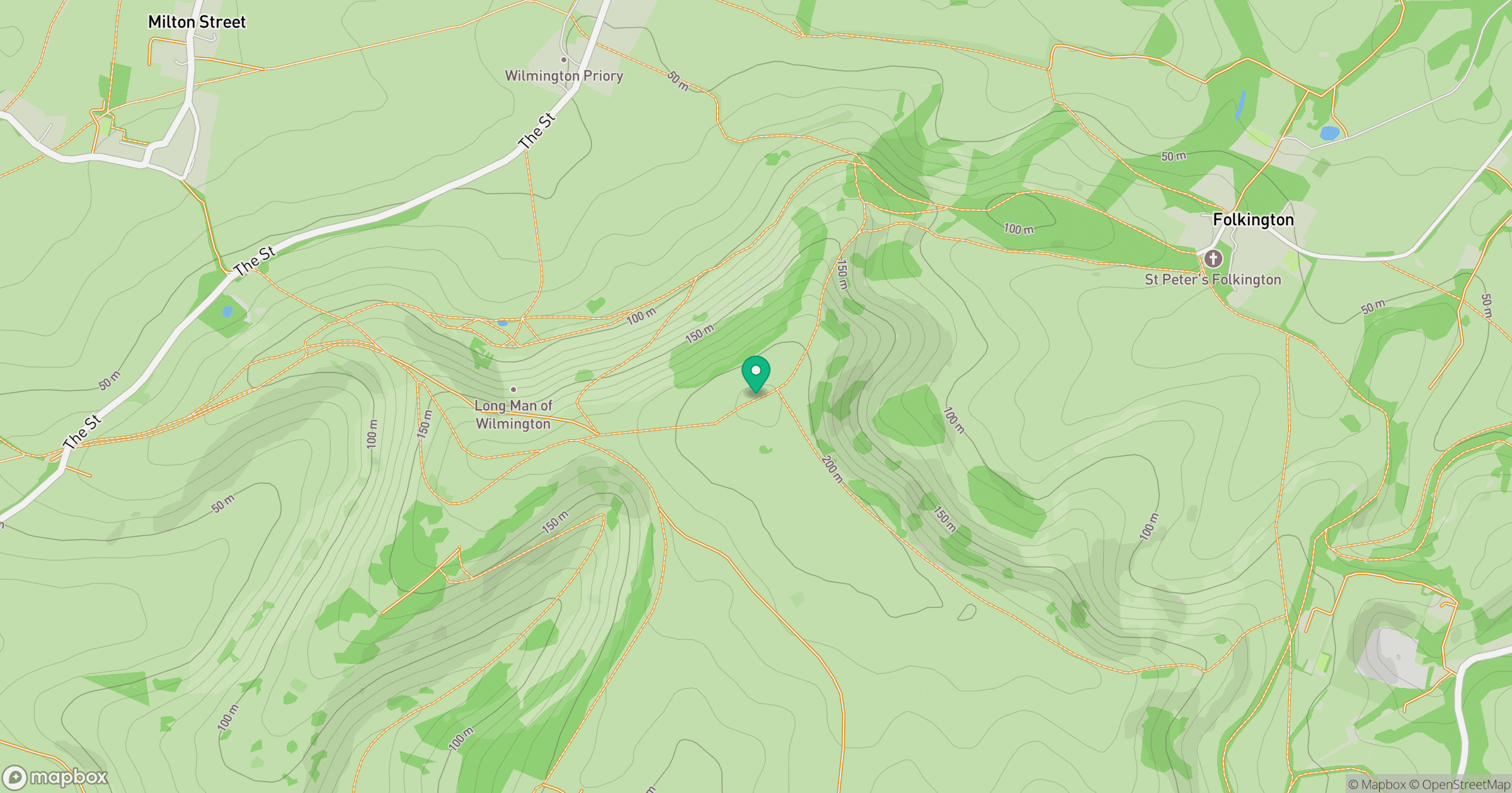 Wilmington Hill location map