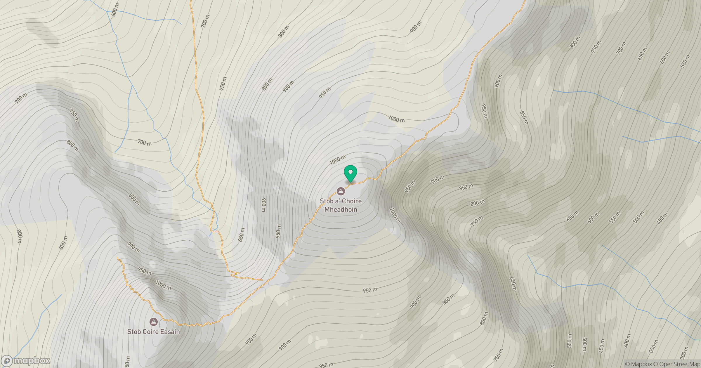 Stob a' Choire Mheadhoin location map