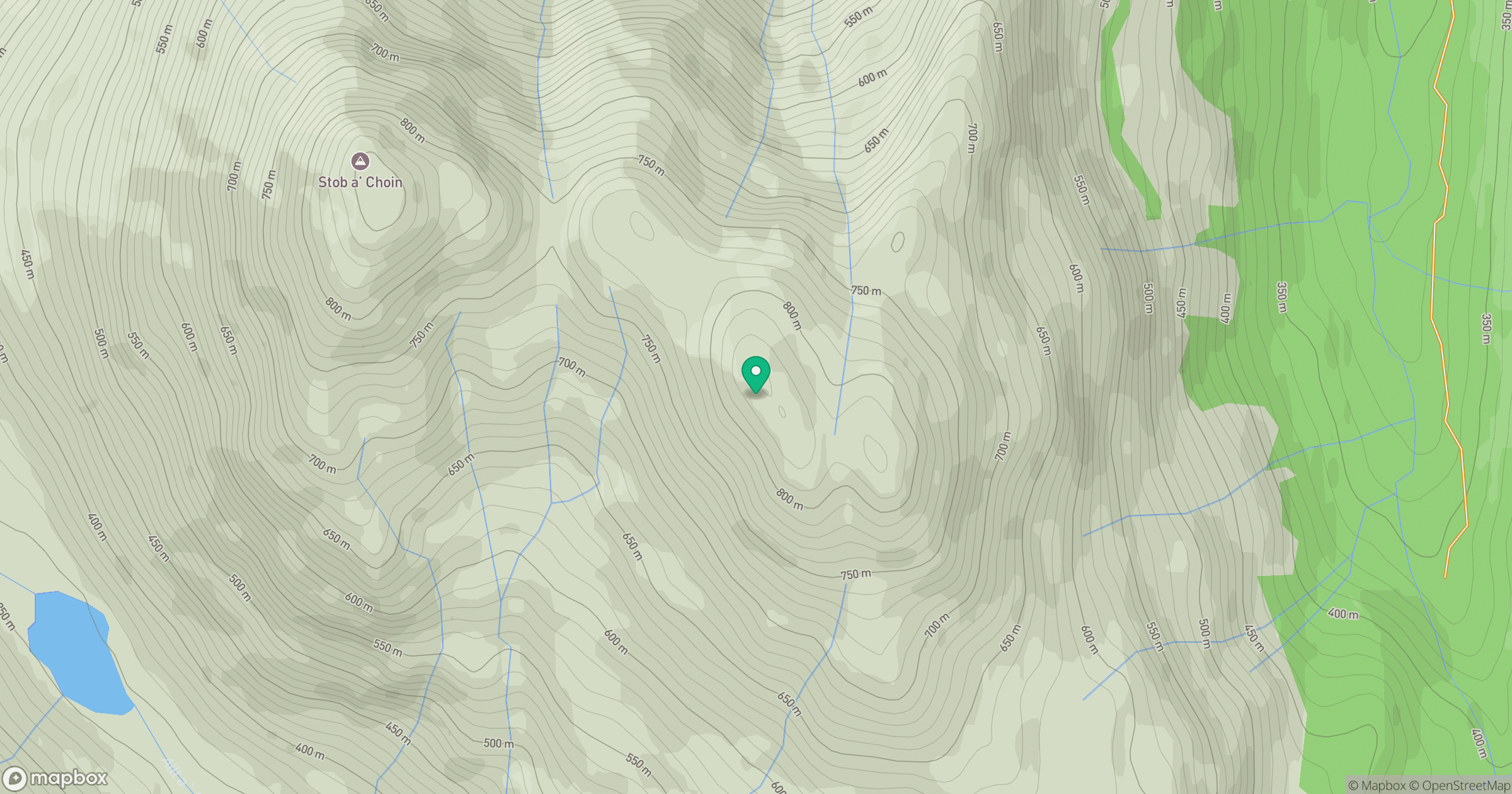 Meall Reamhar location map
