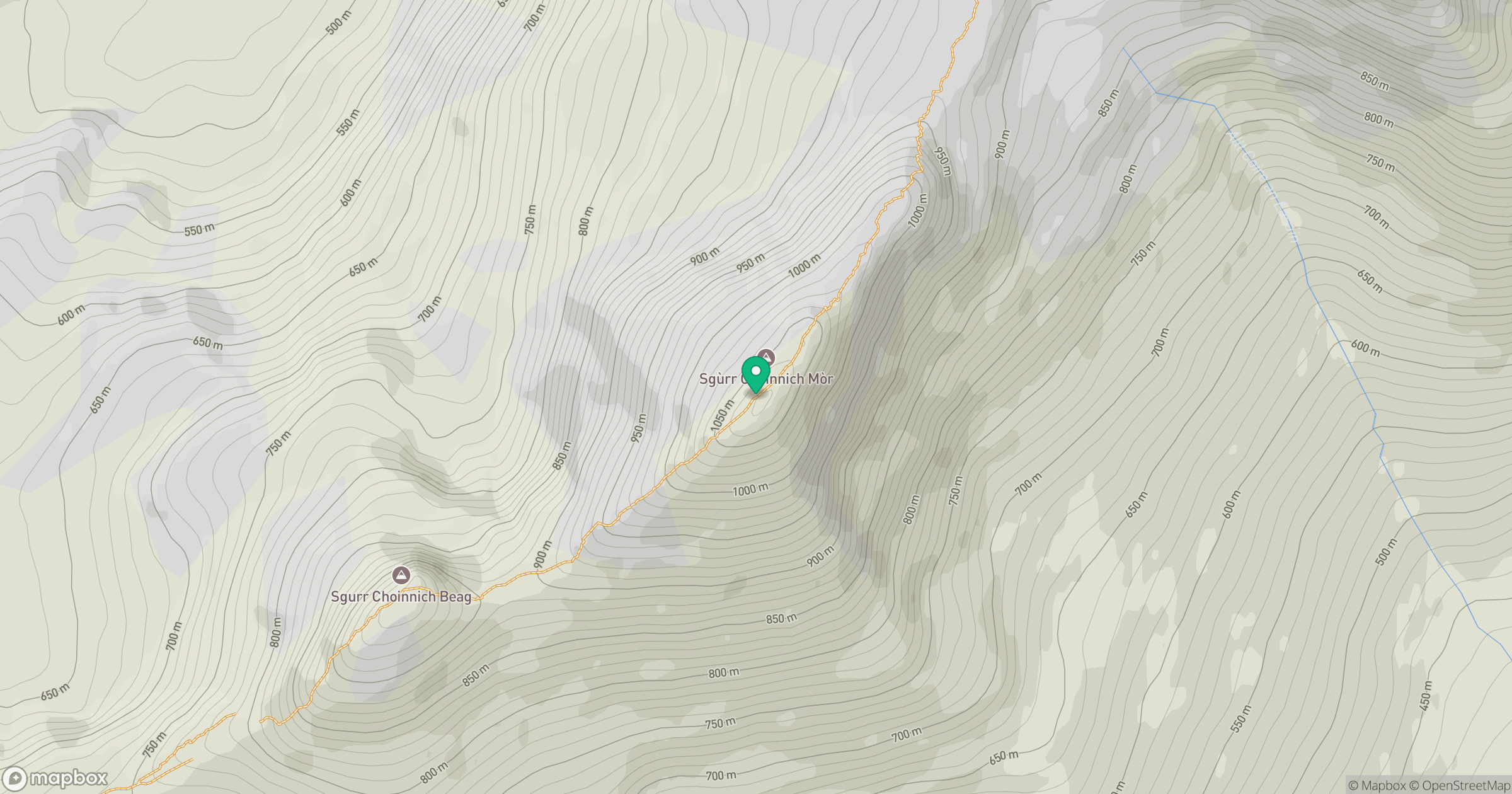Sgurr Choinnich Mor location map