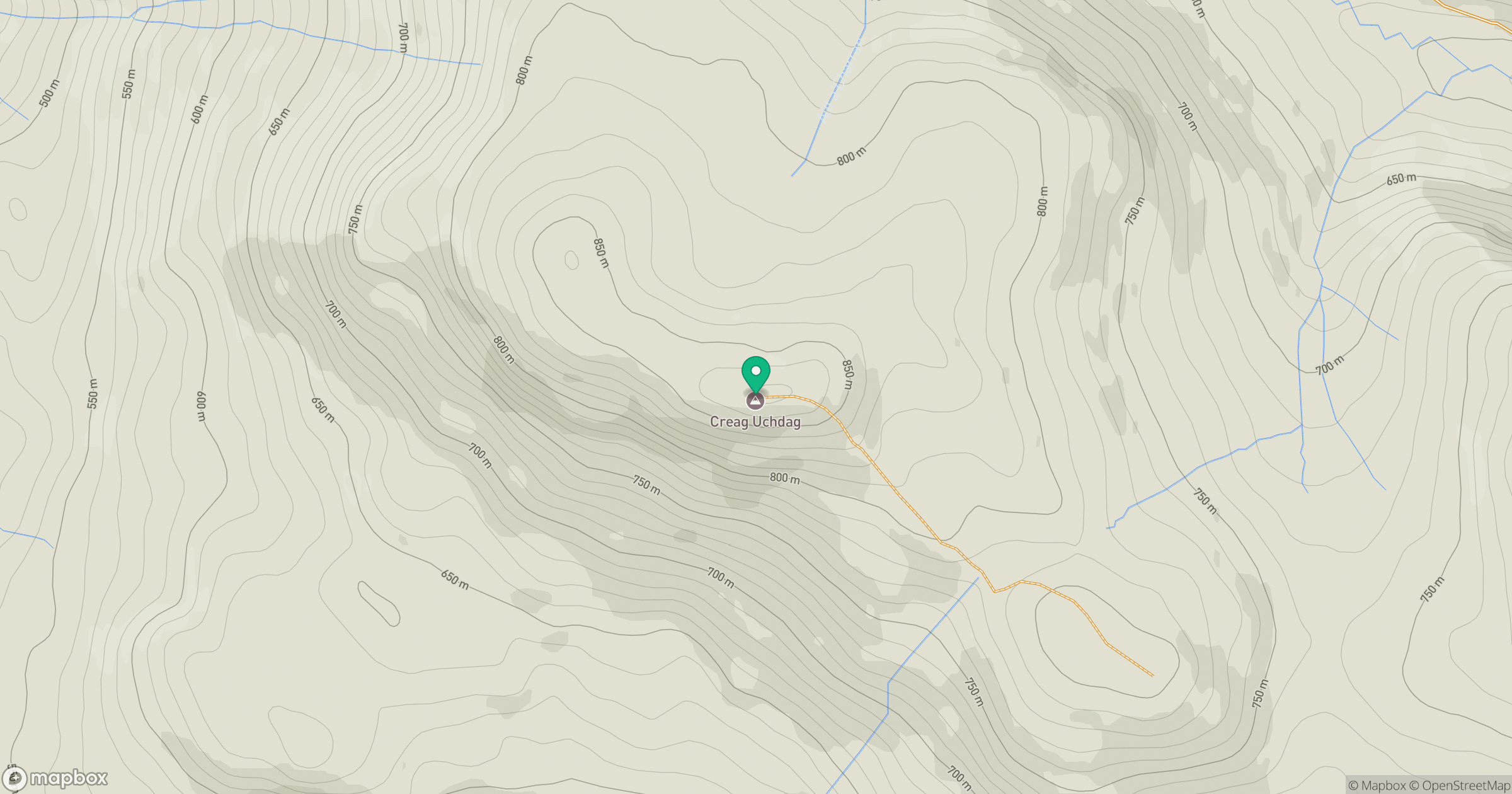 Creag Uchdag location map