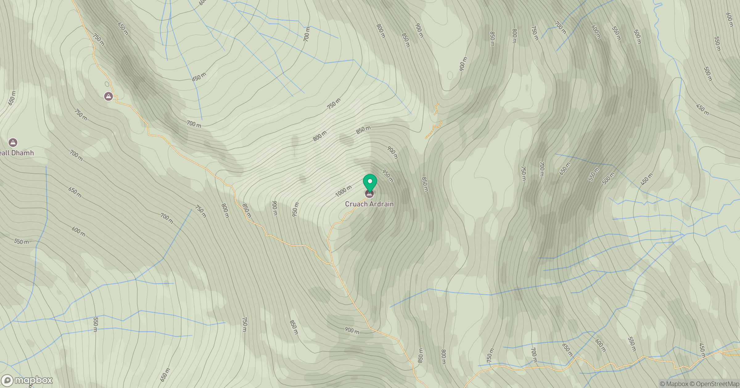 Cruach Ardrain location map