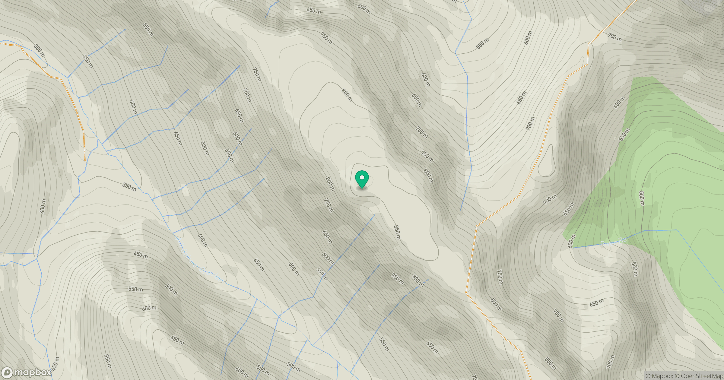 Aonach Mor location map