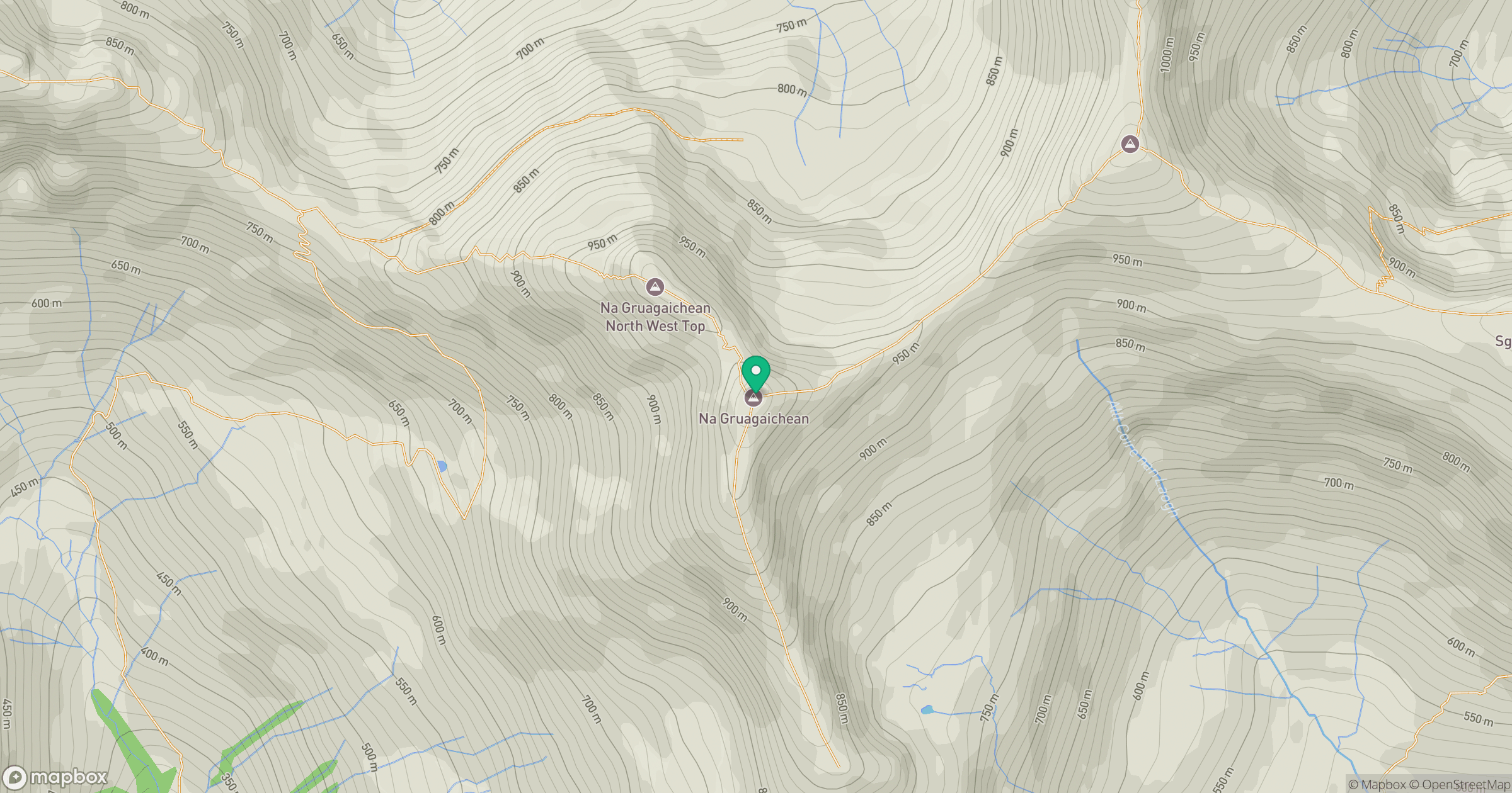 Na Gruagaichean location map