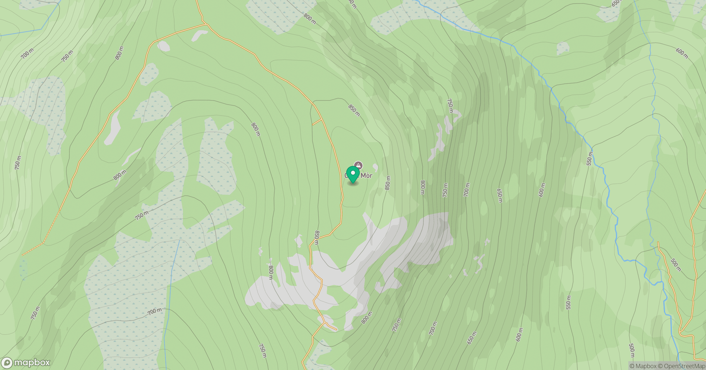Carn Mor location map